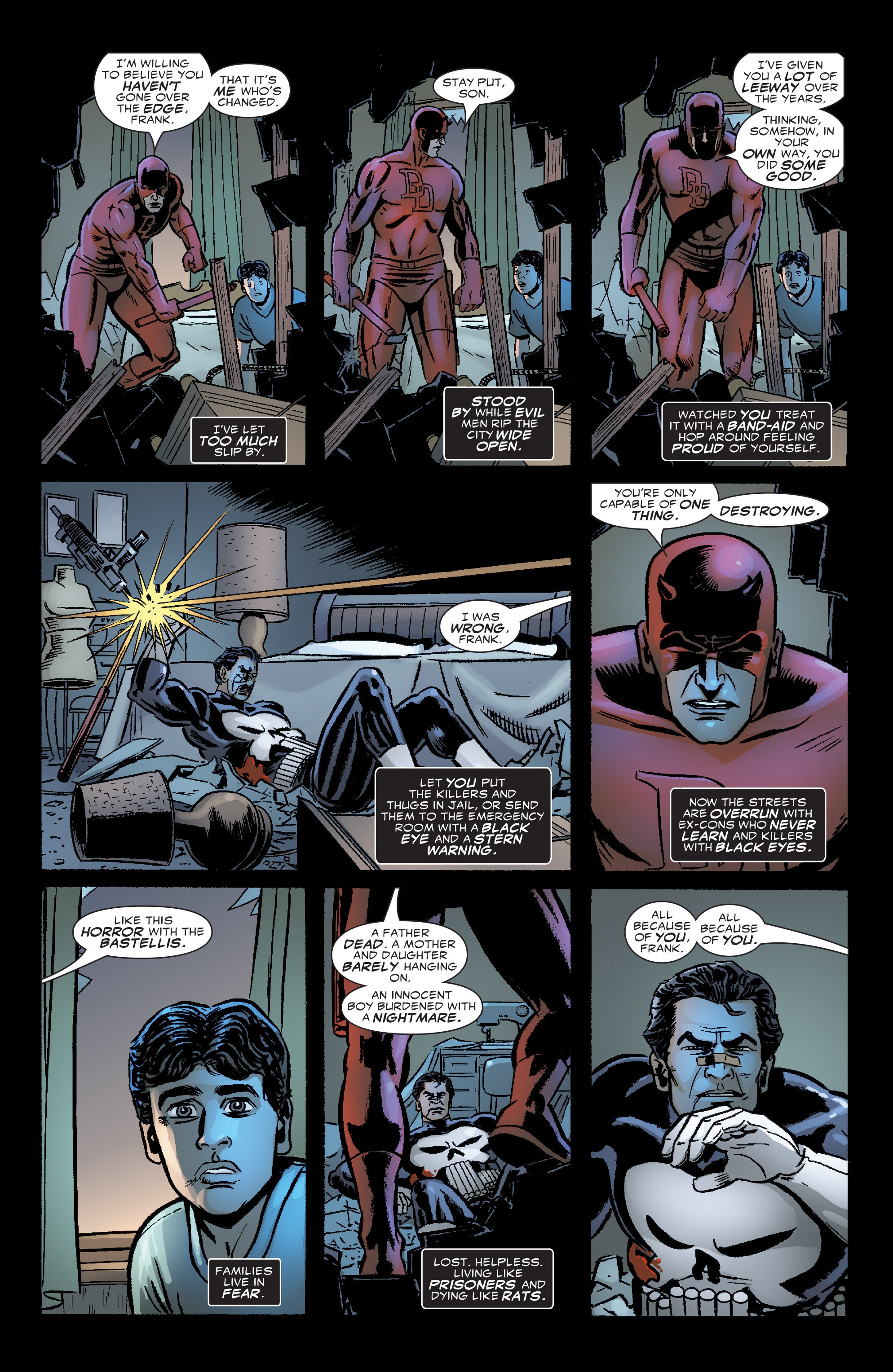 Read online Daredevil vs. Punisher comic -  Issue #6 - 6