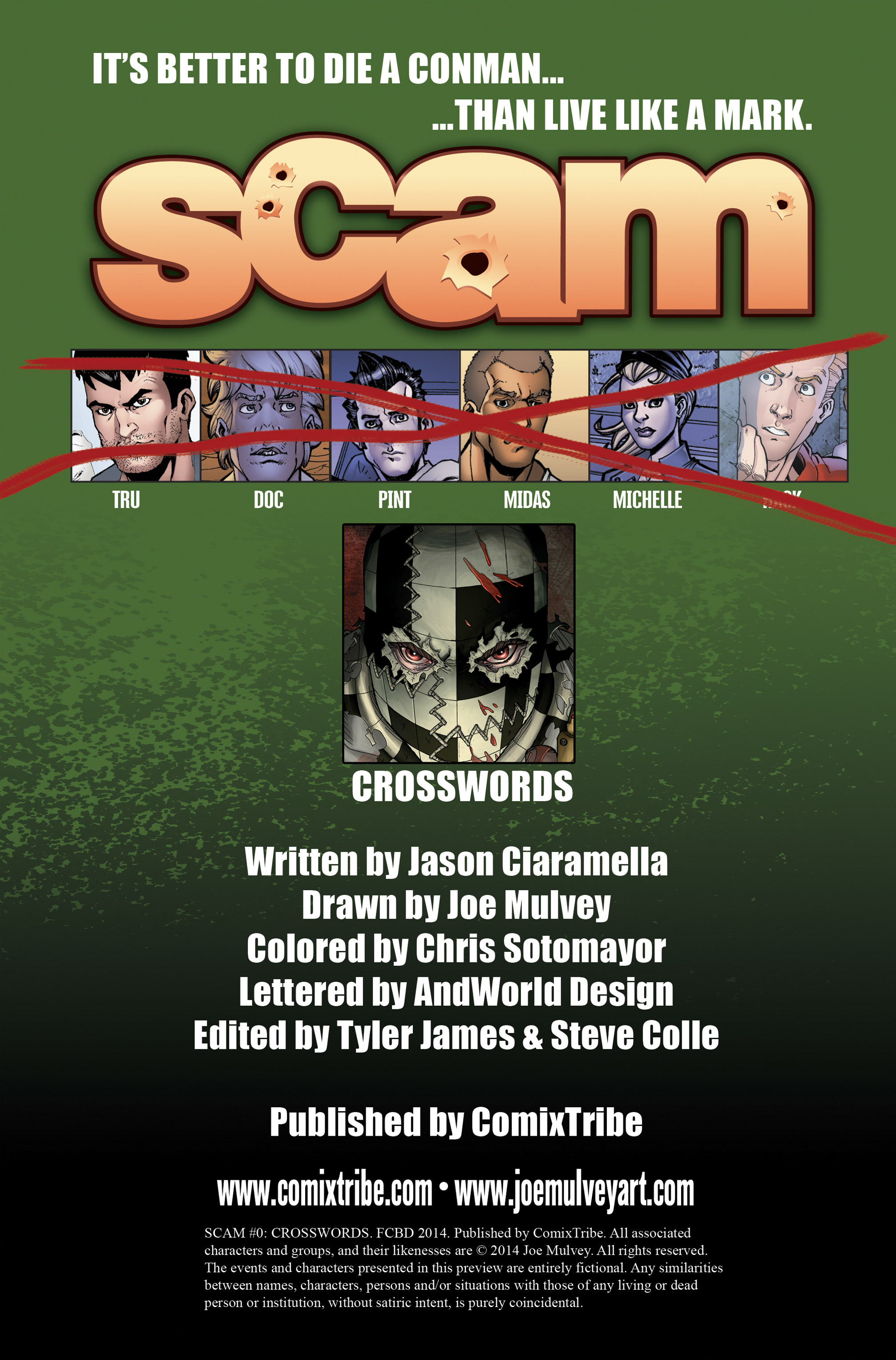 Read online Free Comic Book Day 2014 comic -  Issue # SCAM 00 - 2