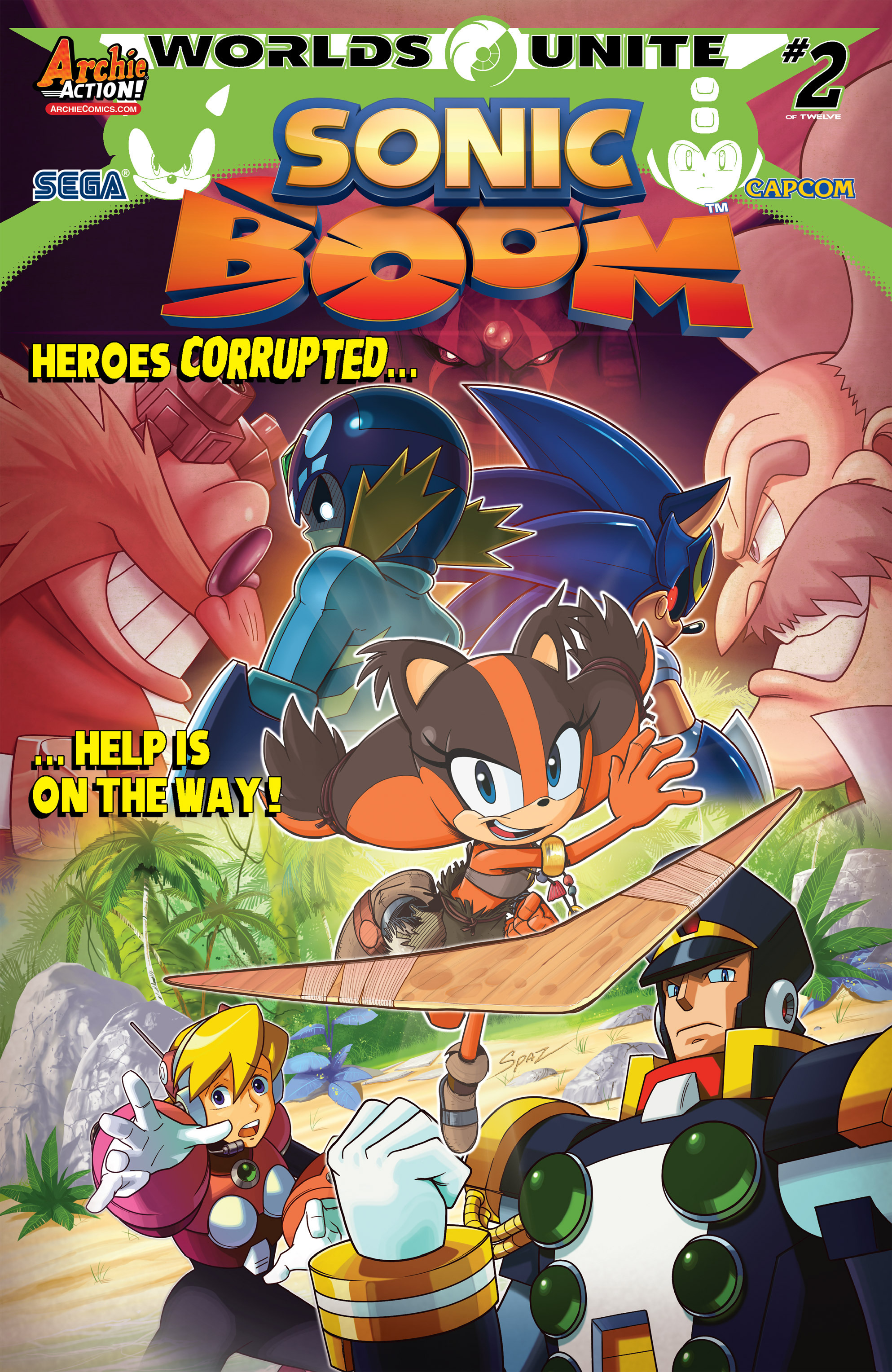 Read online Sonic Boom comic -  Issue #8 - 1