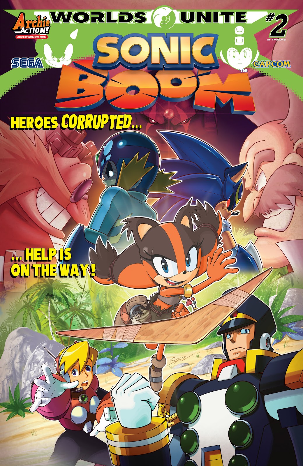 Sonic Boom issue 8 - Page 1