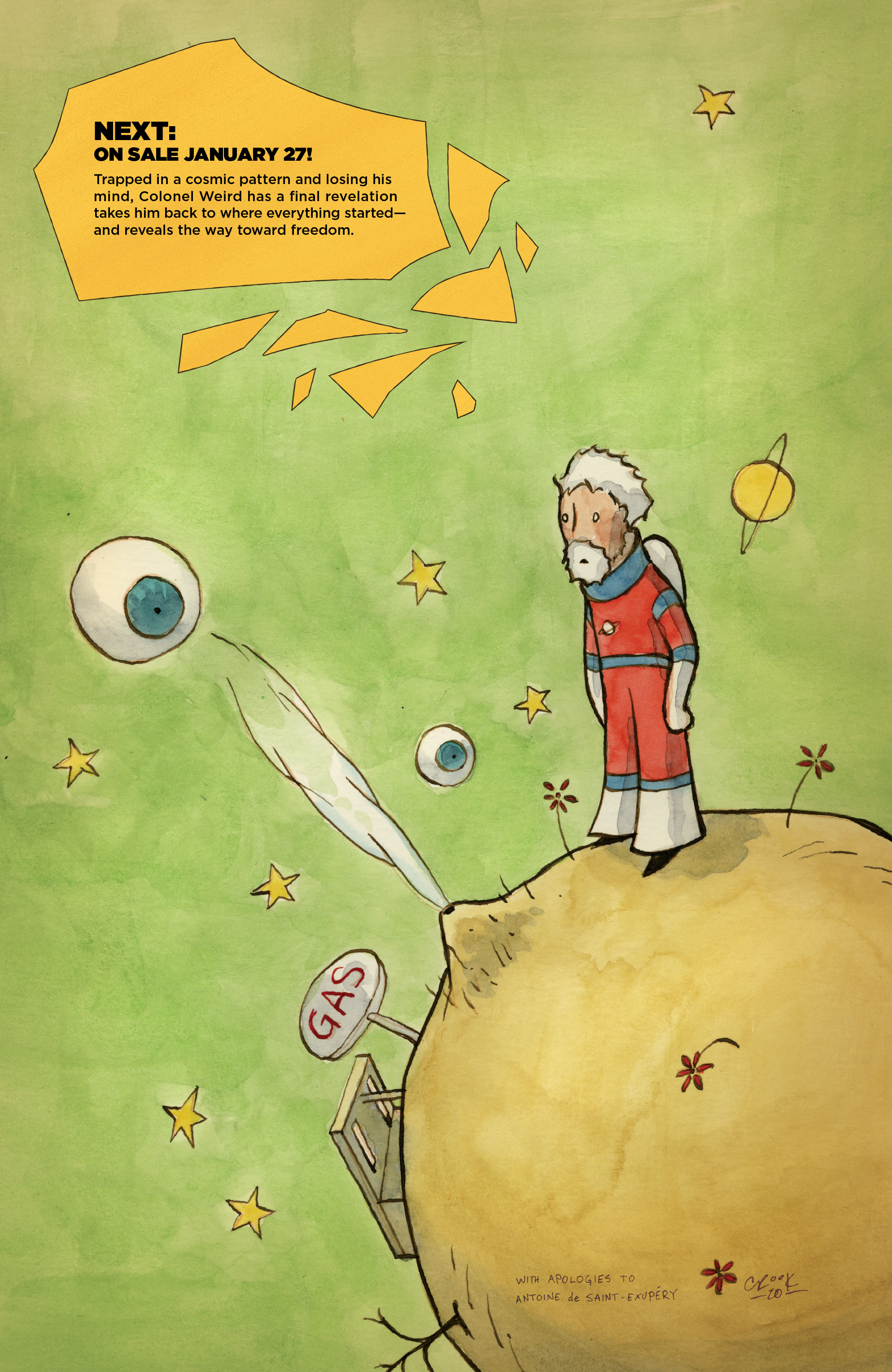 Read online Colonel Weird: Cosmagog comic -  Issue #3 - 25