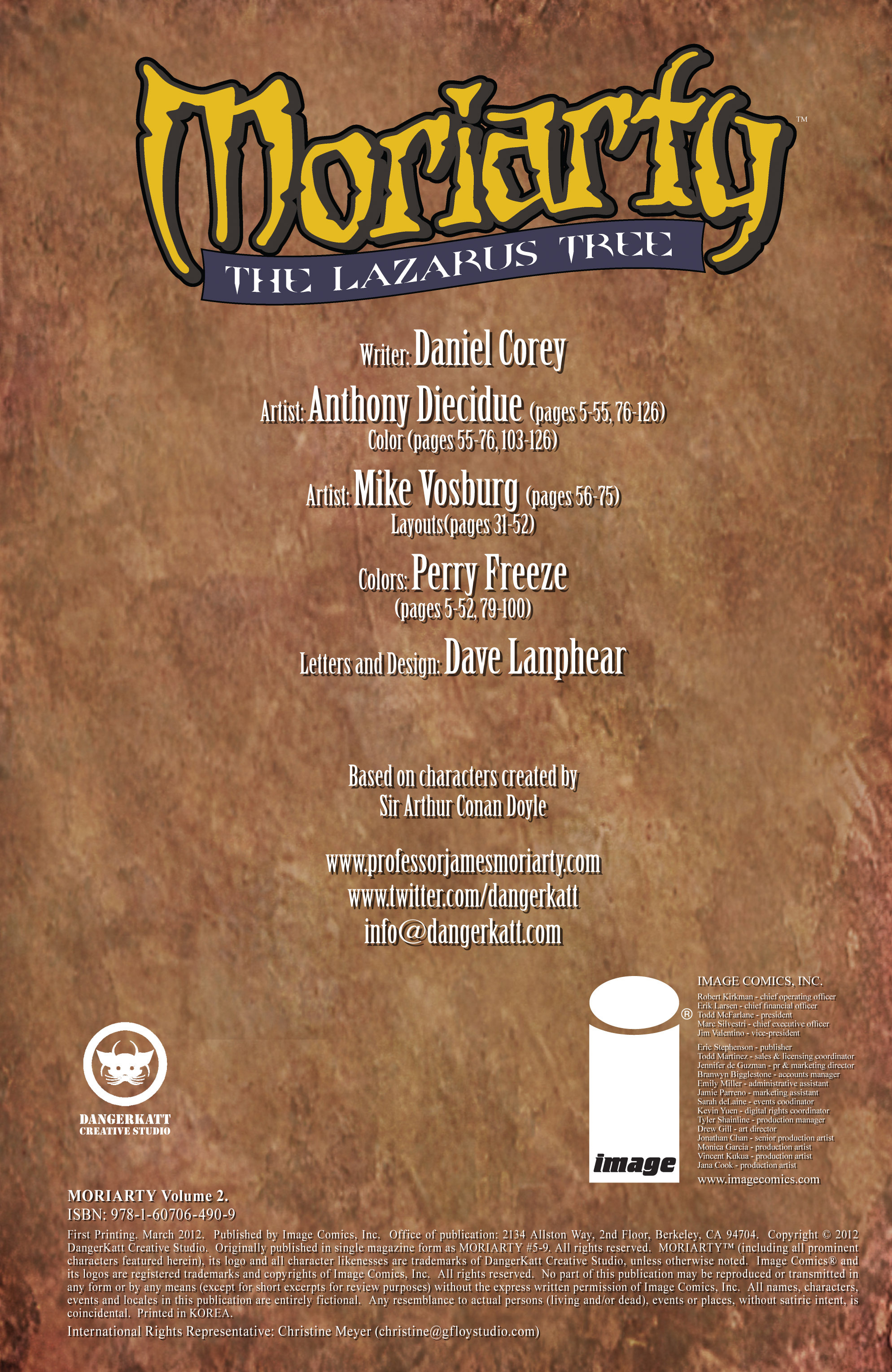 Read online Moriarty comic -  Issue # TPB 2 - 3