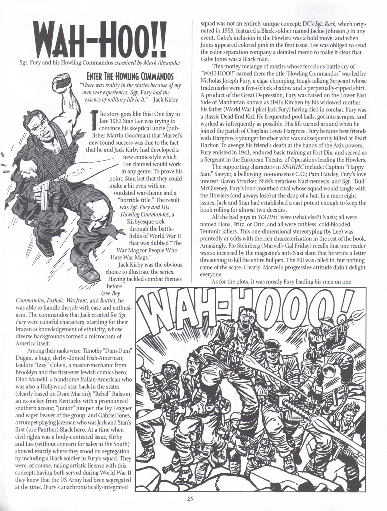 Read online The Jack Kirby Collector comic -  Issue #24 - 20