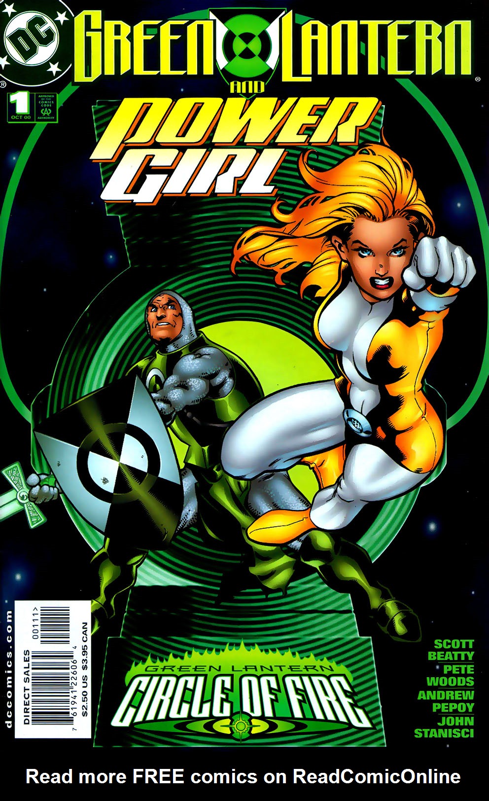 Read online Green Lantern: Circle of Fire comic -  Issue #3 - 1