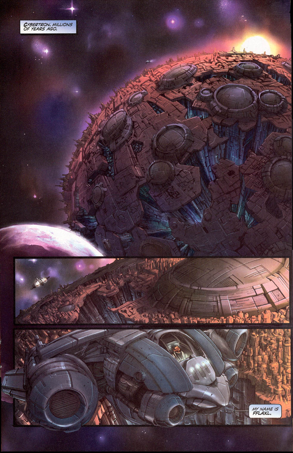 Read online Transformers Armada comic -  Issue #0 - 2
