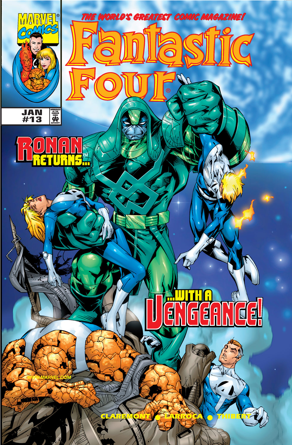 Read online Fantastic Four (1998) comic -  Issue #13 - 1