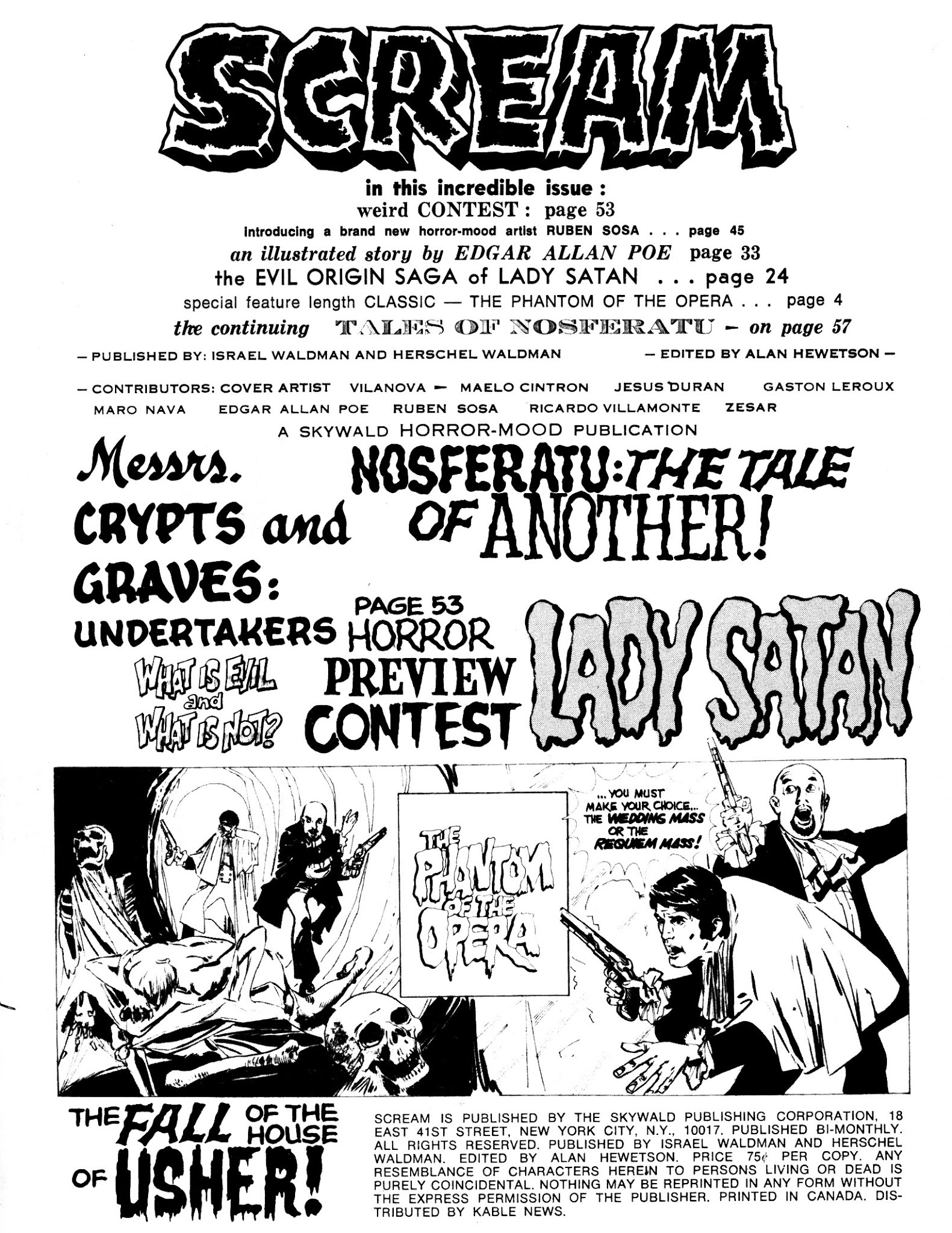 Read online Scream (1973) comic -  Issue #3 - 3