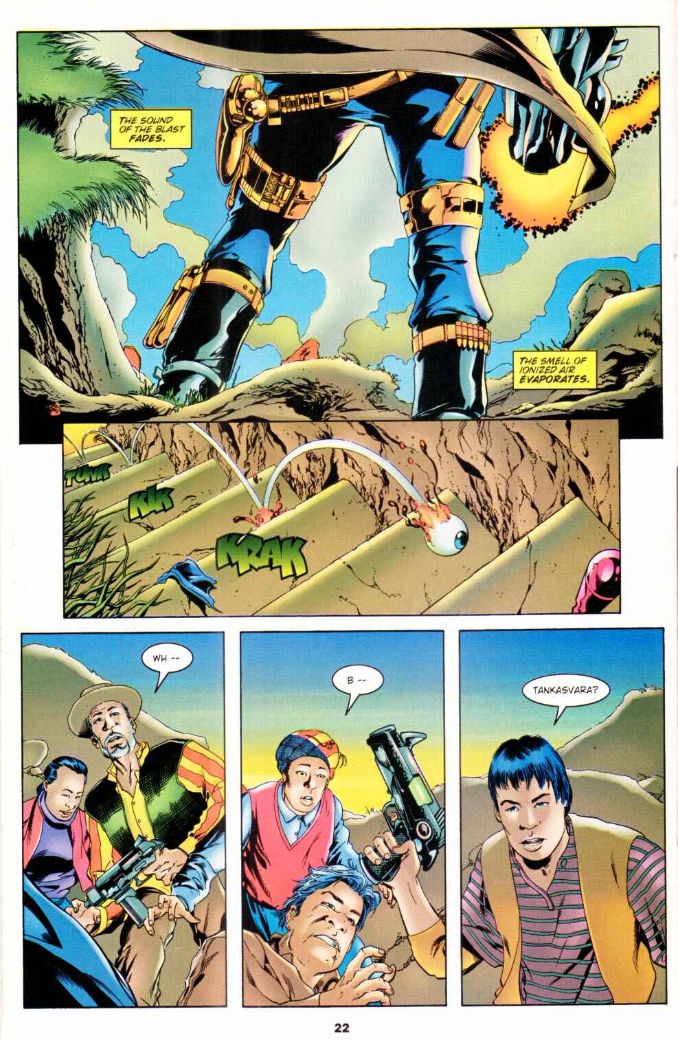 Read online Spartan: Warrior Spirit comic -  Issue #2 - 22
