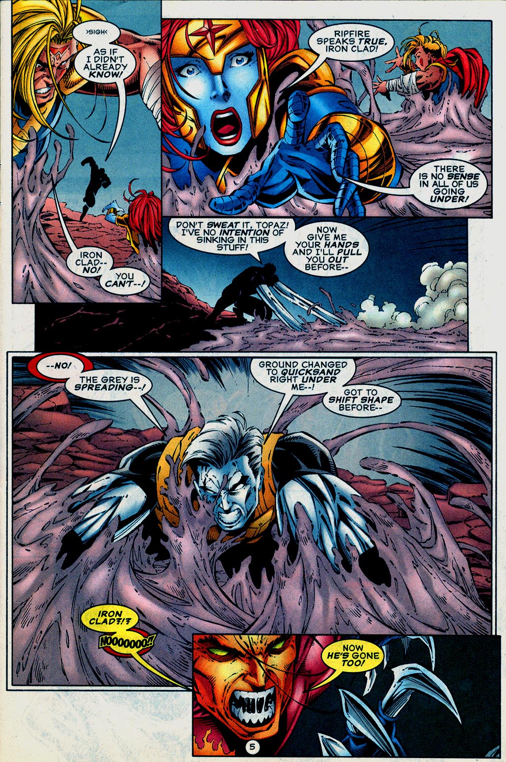 Read online UltraForce (1995) comic -  Issue #15 - 6
