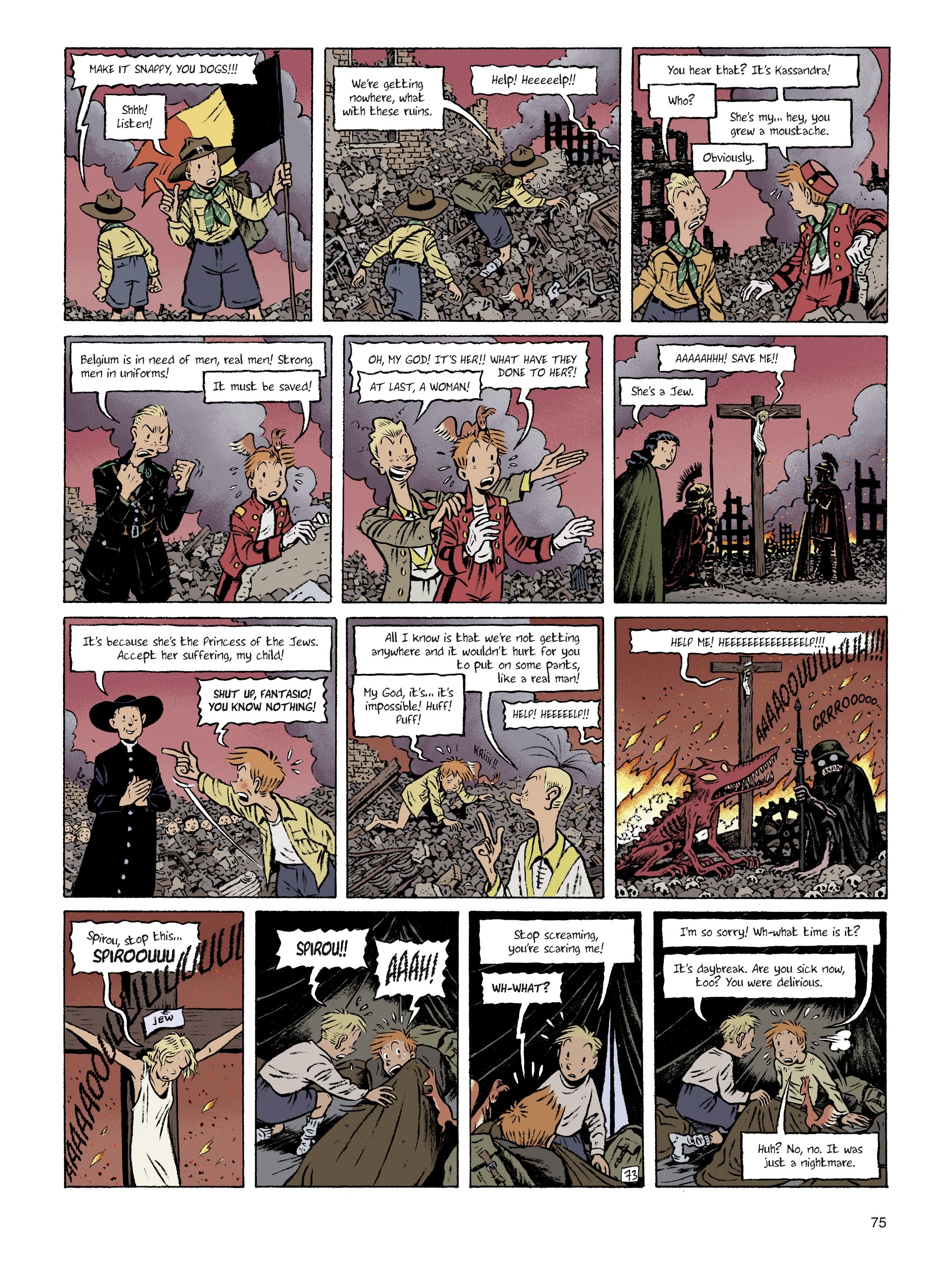 Read online Spirou: Hope Against All Odds comic -  Issue #1 - 75