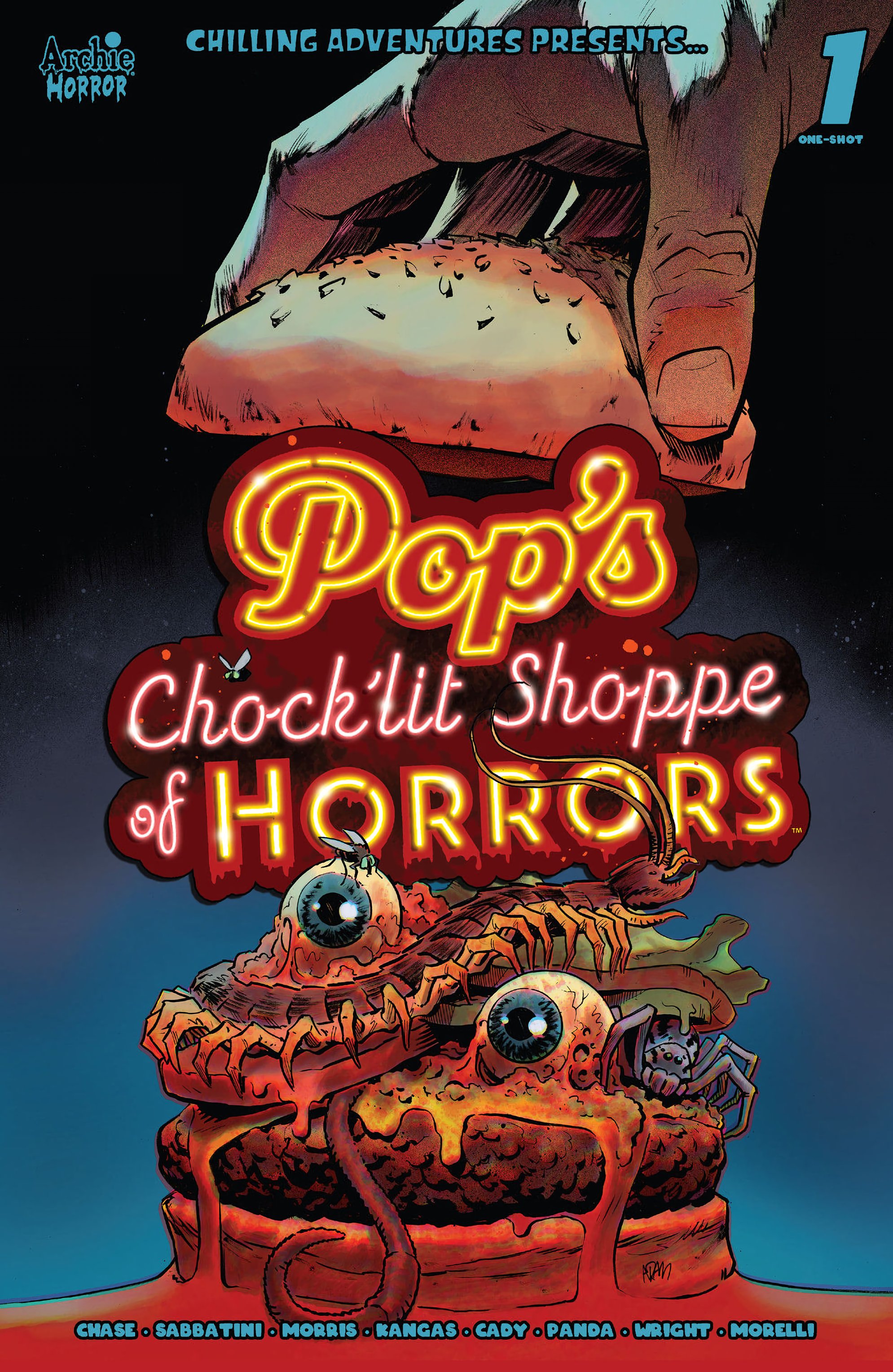 Read online Pop's Chocklit Shoppe of Horrors comic -  Issue # Full - 1