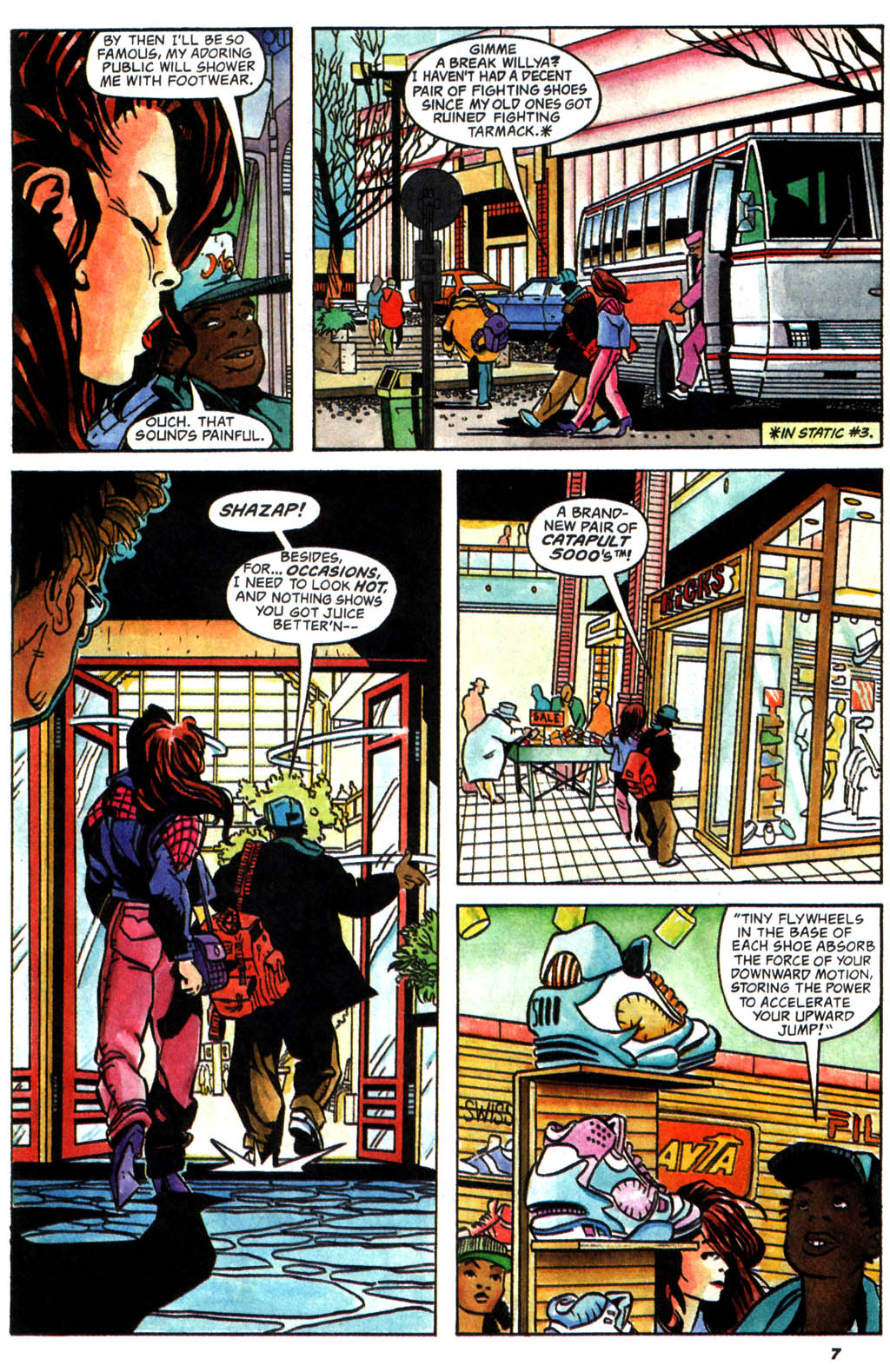 Read online Static comic -  Issue #9 - 6