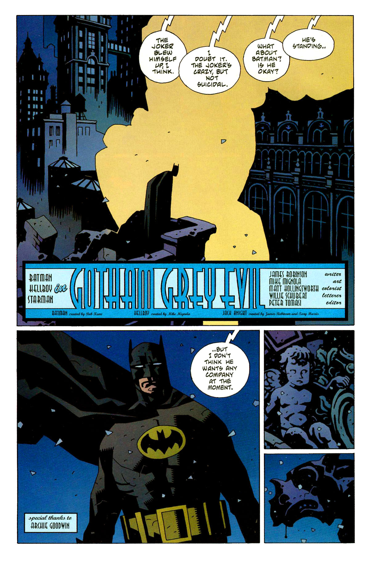 Read online Batman/Hellboy/Starman comic -  Issue #1 - 6