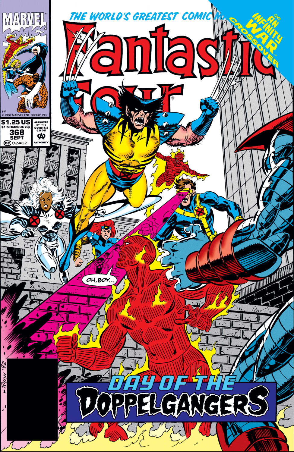 Read online Fantastic Four (1961) comic -  Issue #368 - 1
