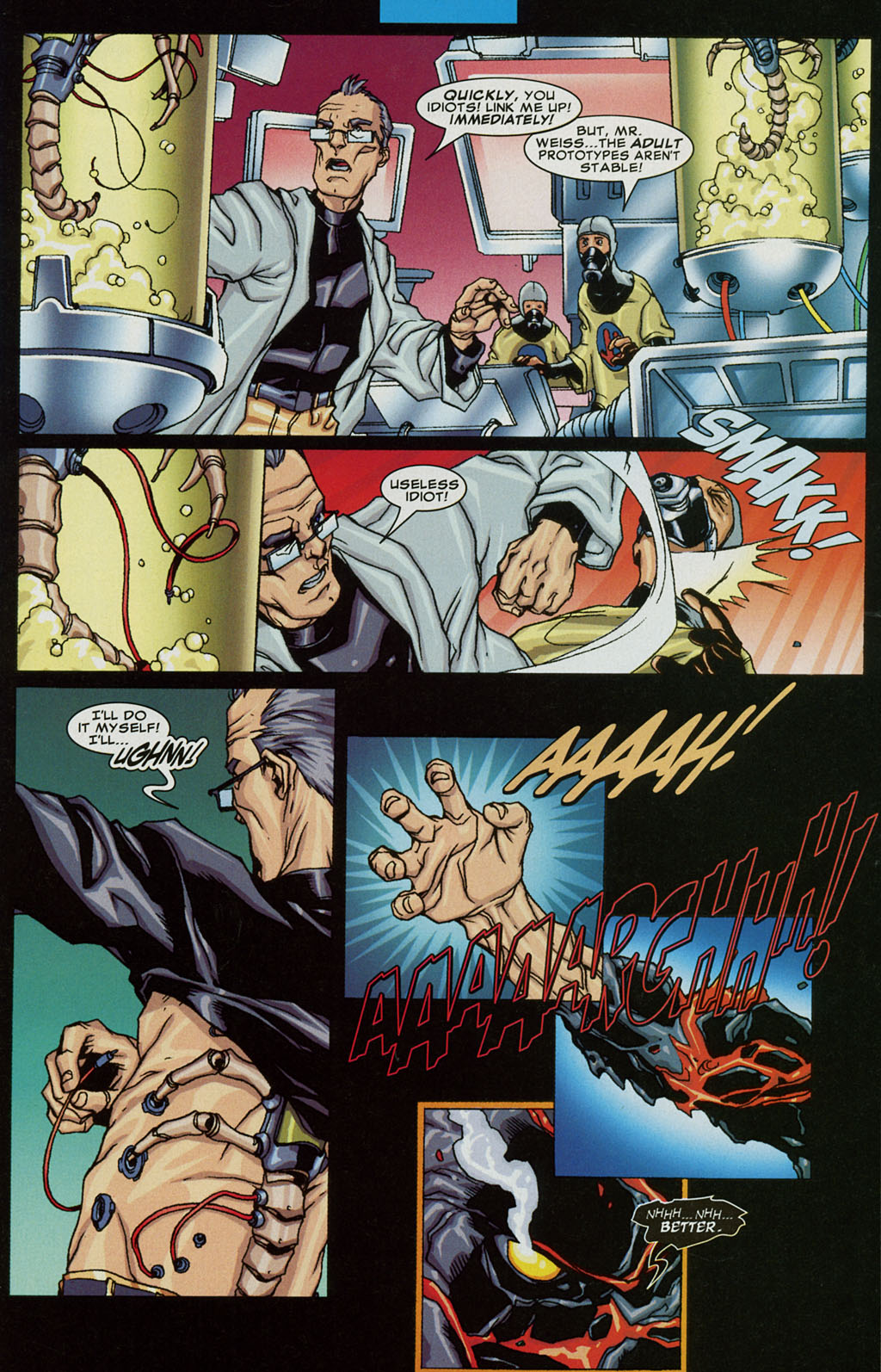 Read online Iceman (2001) comic -  Issue #4 - 16