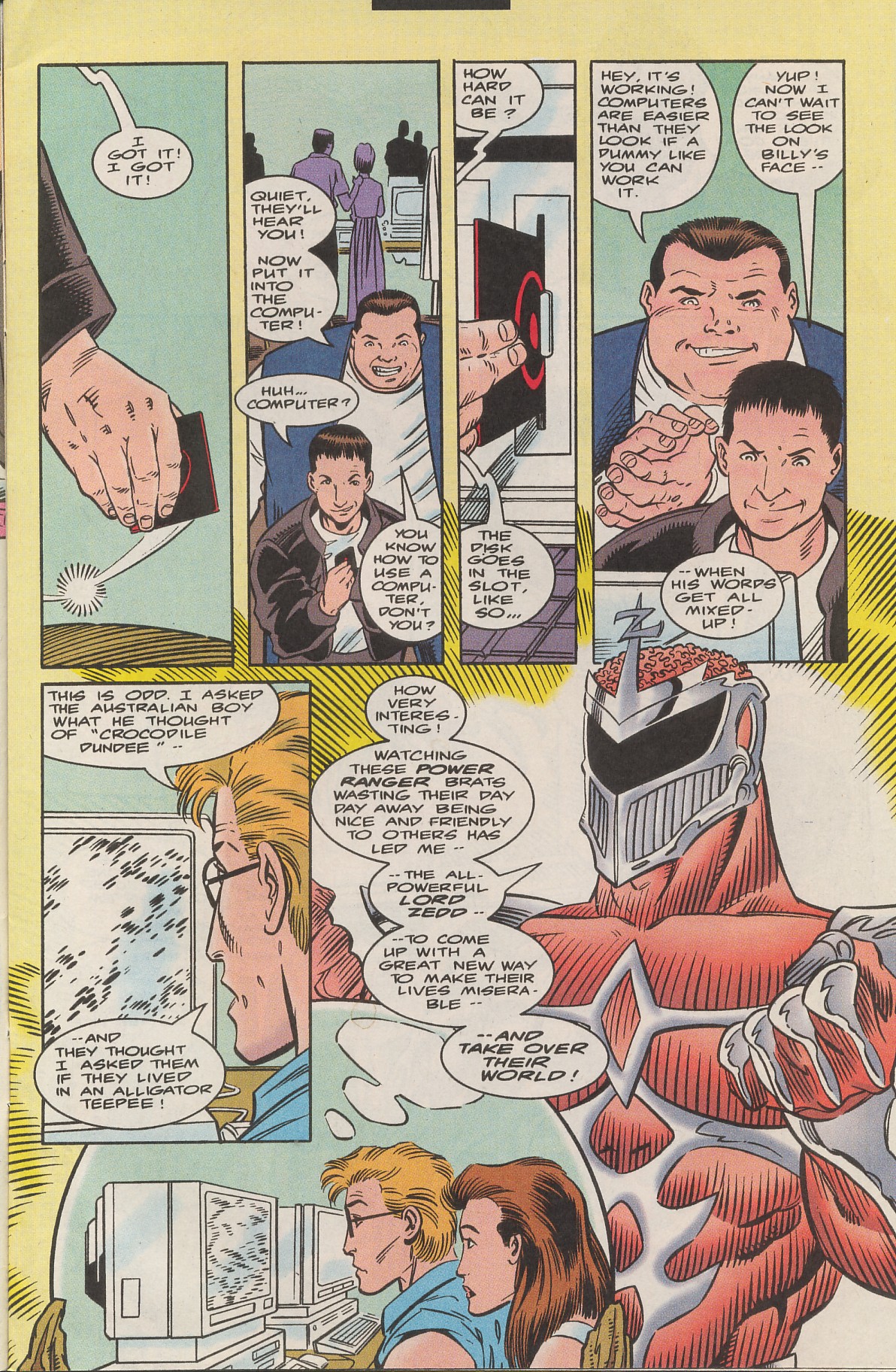 Read online Saban's Mighty Morphin' Power Rangers comic -  Issue #1 - 5