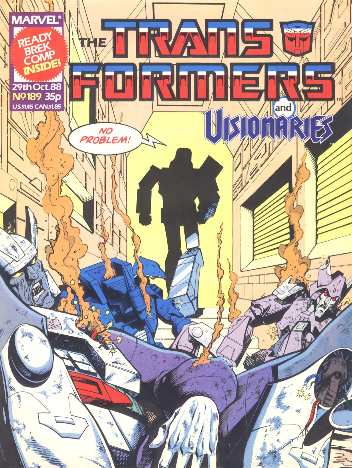 Read online The Transformers (UK) comic -  Issue #189 - 1