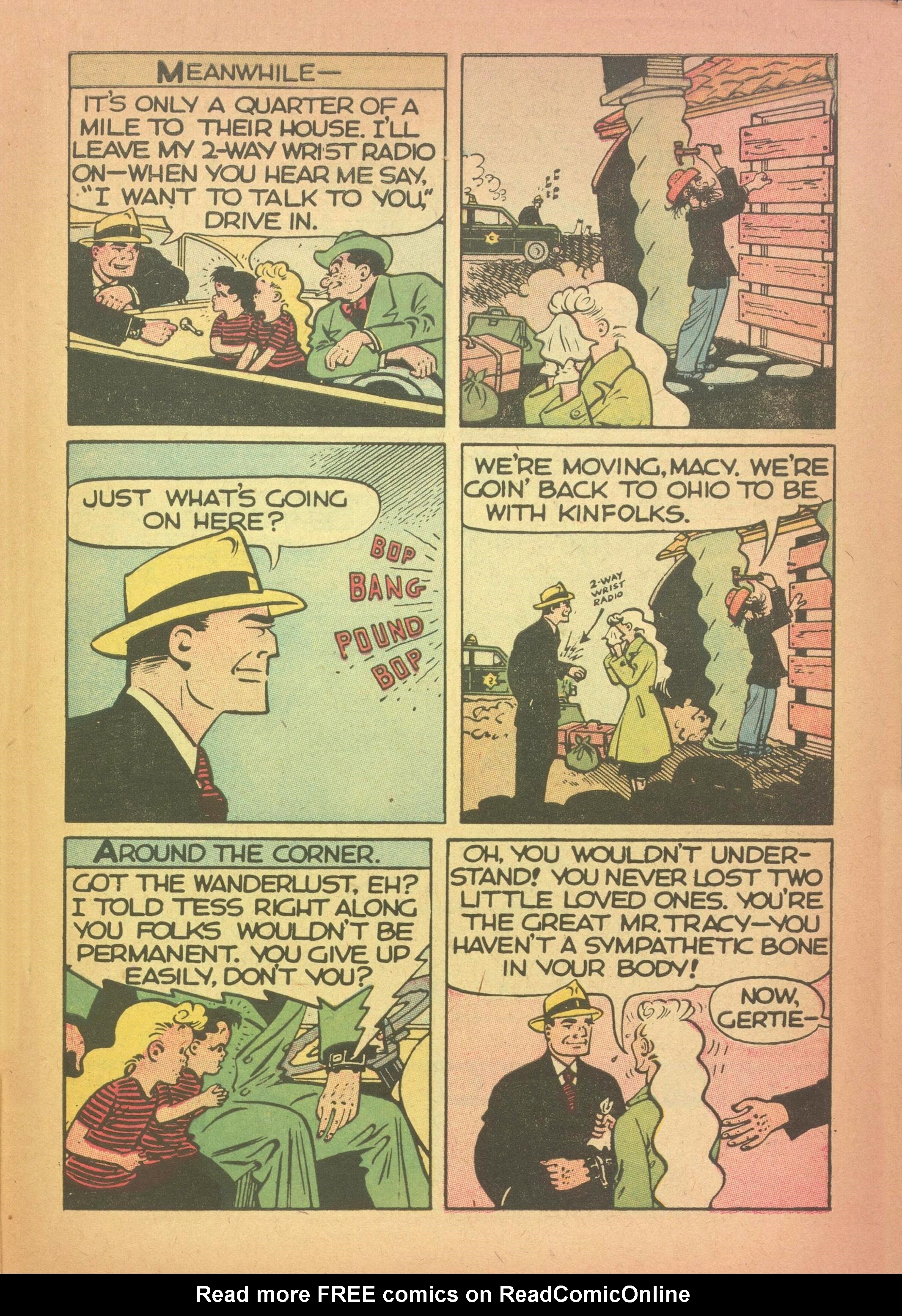 Read online Dick Tracy comic -  Issue #104 - 27