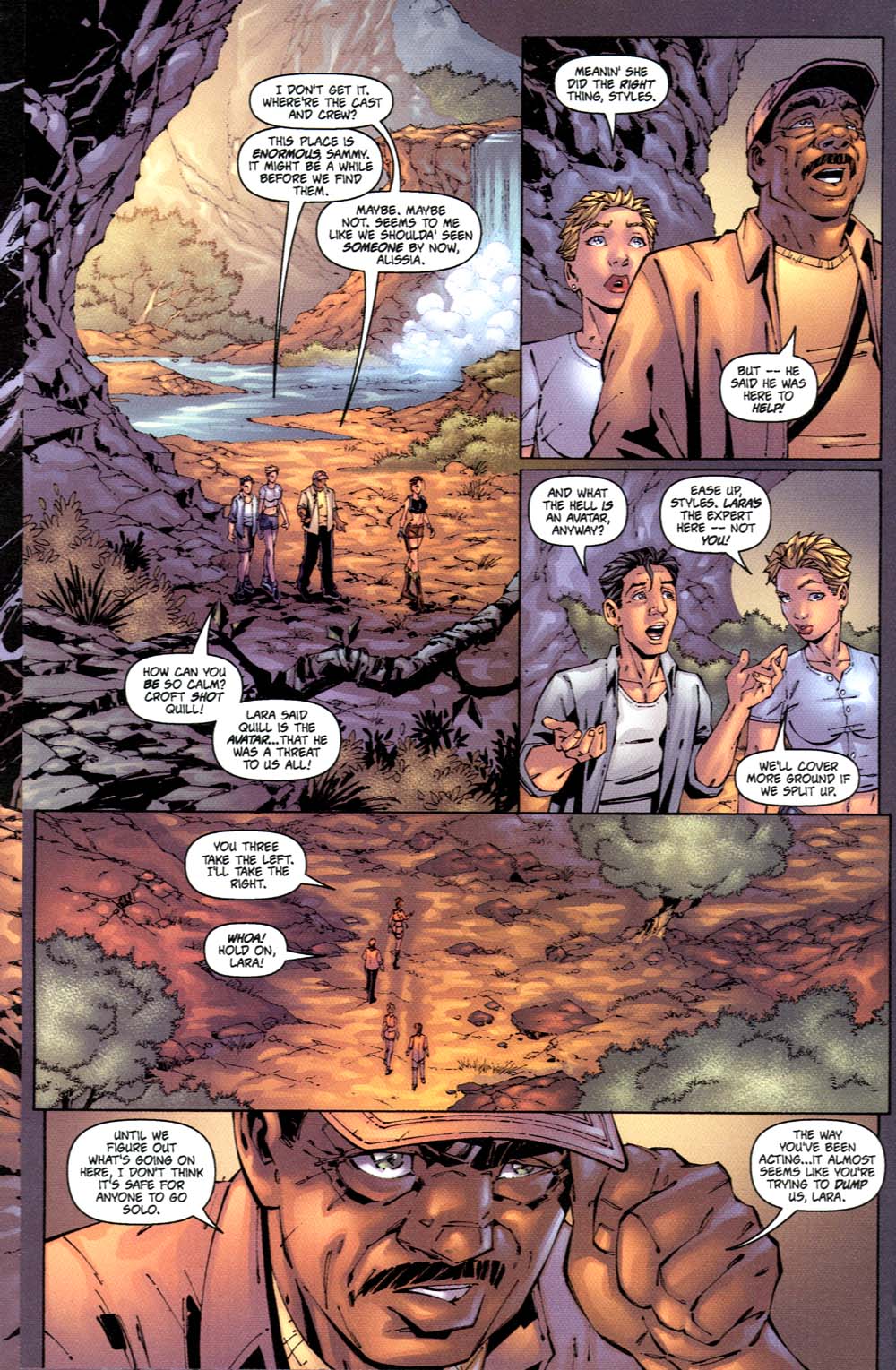 Read online Tomb Raider: The Series comic -  Issue #19 - 9