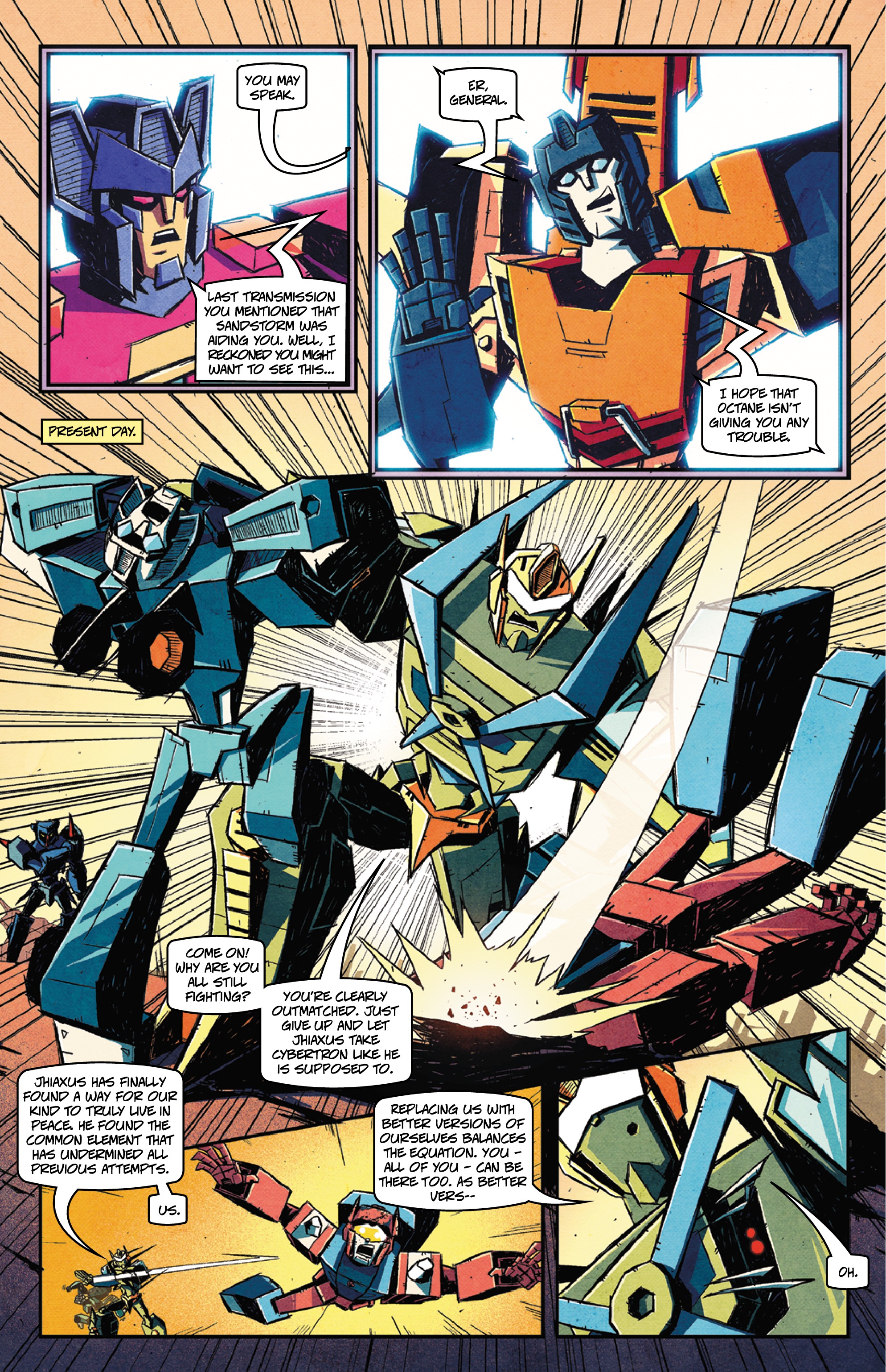 Read online Transformers: Timelines comic -  Issue #9 - 6