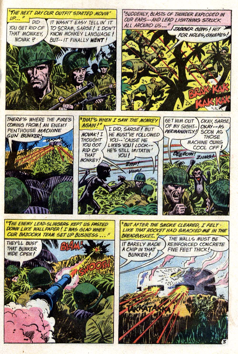 Read online Our Army at War (1952) comic -  Issue #198 - 28