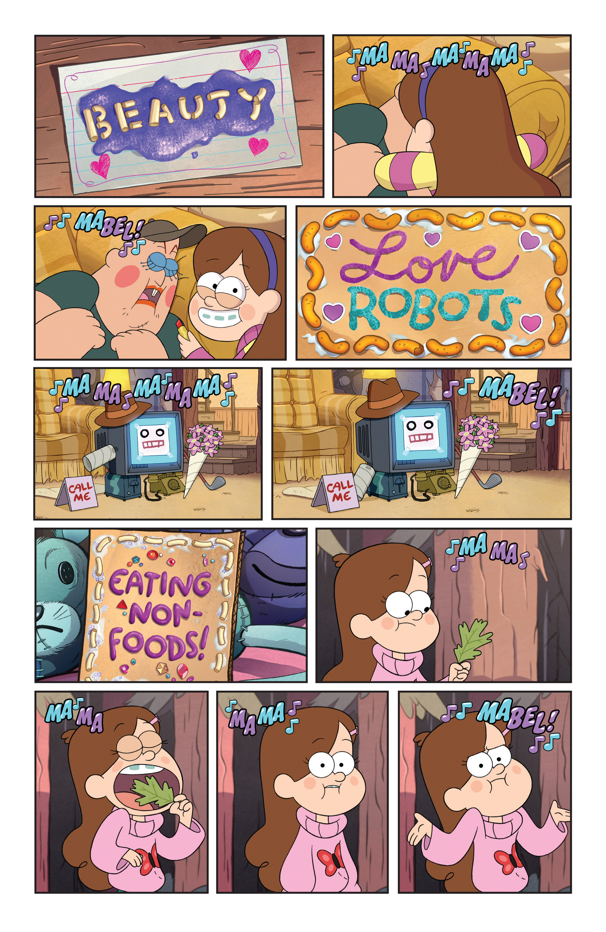 Read online Disney Gravity Falls Shorts Cinestory Comic comic -  Issue #1 - 13