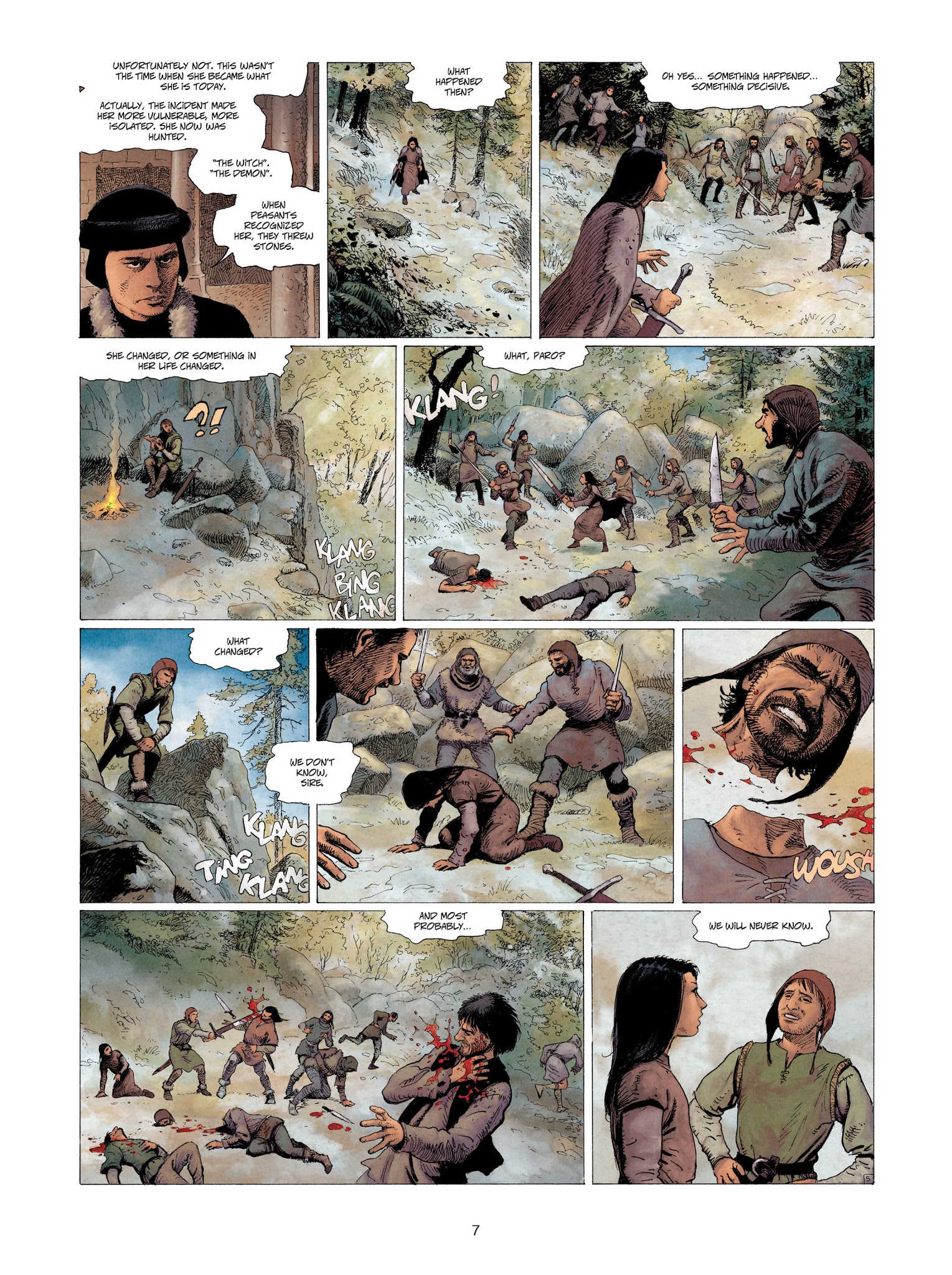 Read online Marie of the Dragons comic -  Issue #4 - 7
