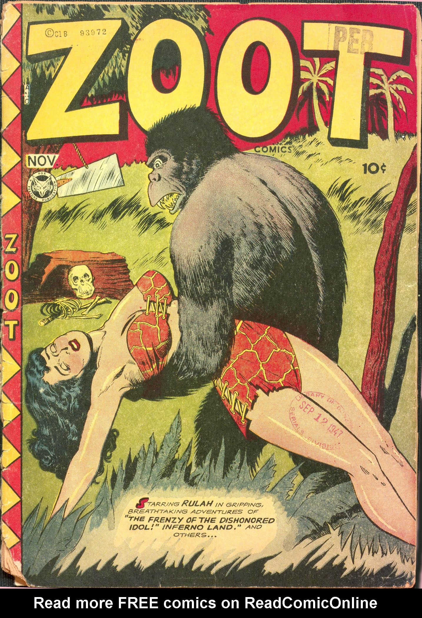 Read online Zoot Comics comic -  Issue #10 - 1