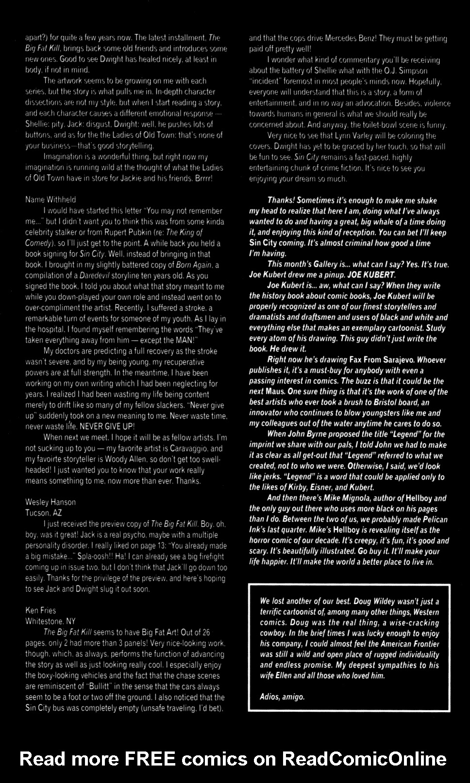 Read online Sin City: The Big Fat Kill comic -  Issue #2 - 31
