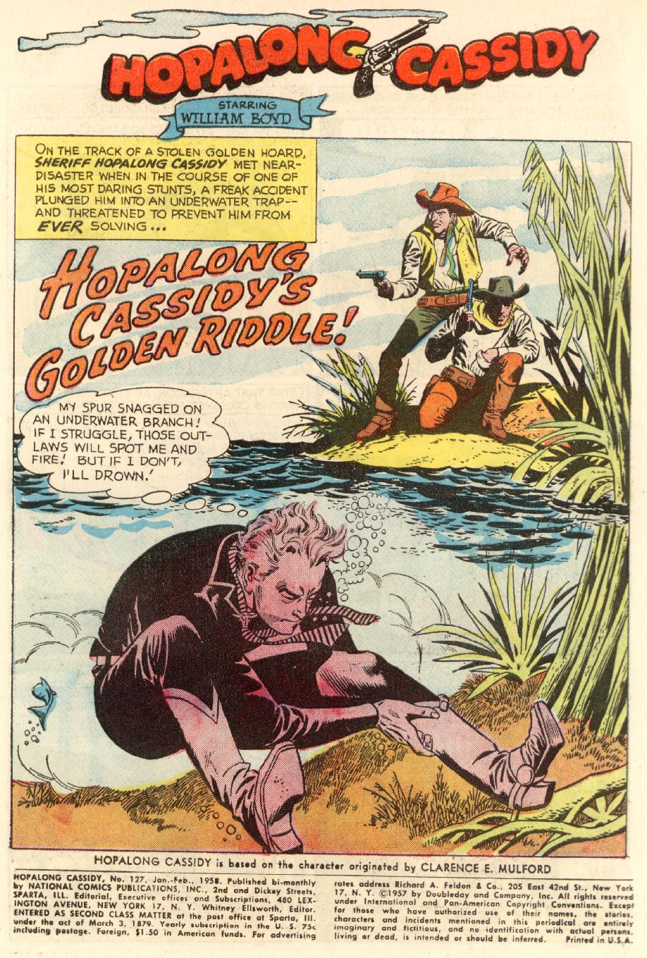 Read online Hopalong Cassidy comic -  Issue #127 - 3