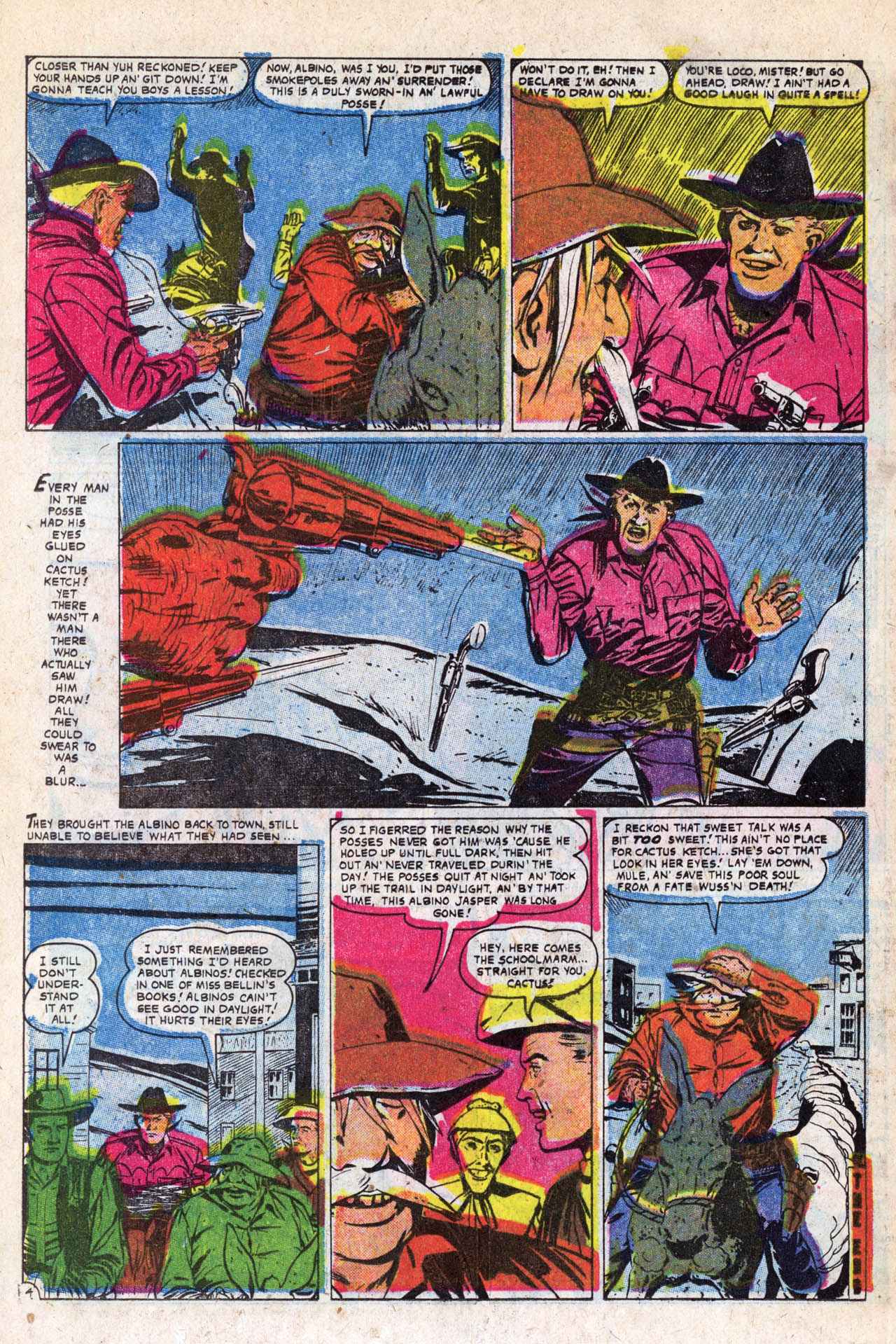 Read online Quick-Trigger Western comic -  Issue #19 - 24