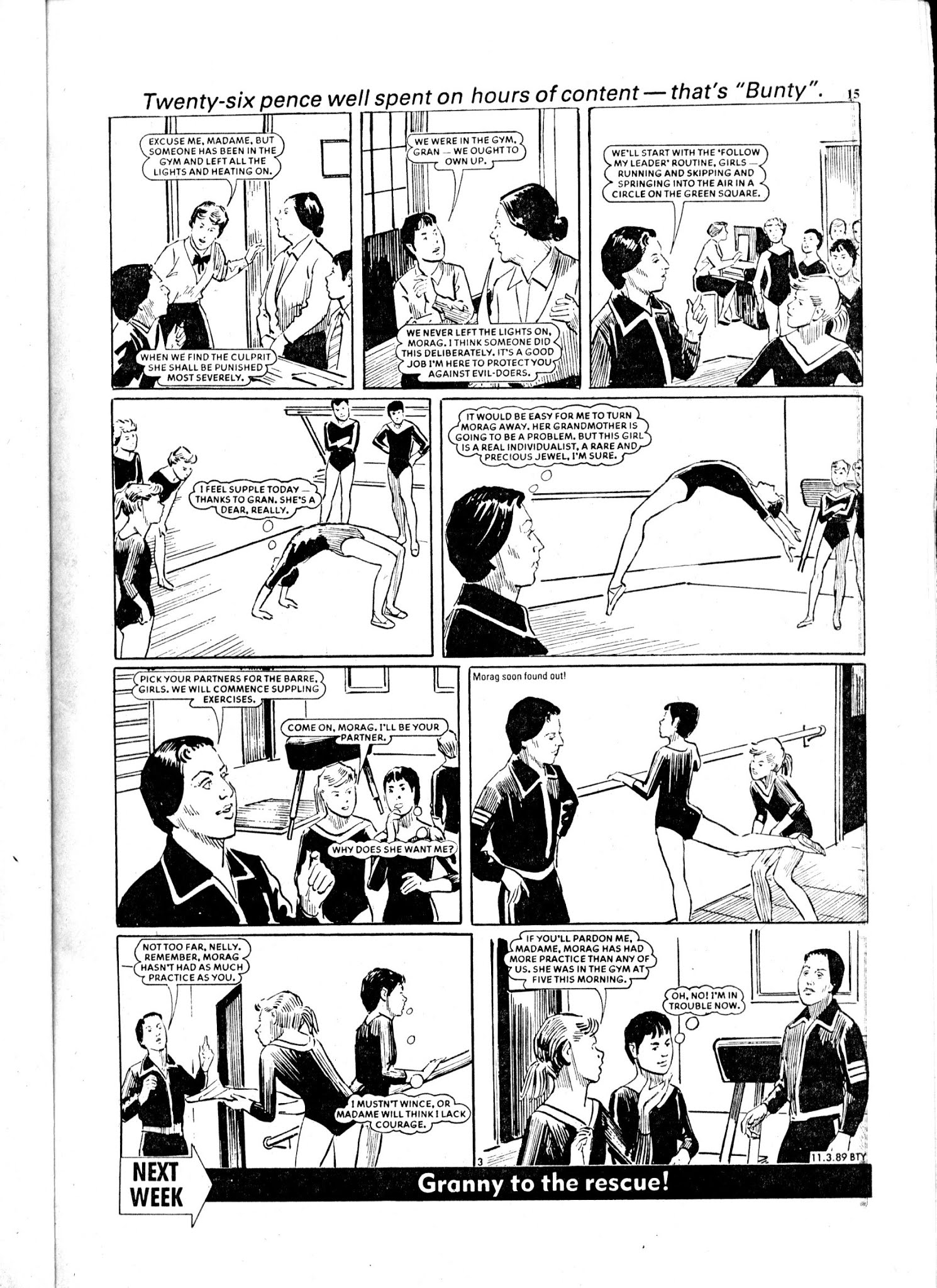 Read online Bunty comic -  Issue #1626 - 15