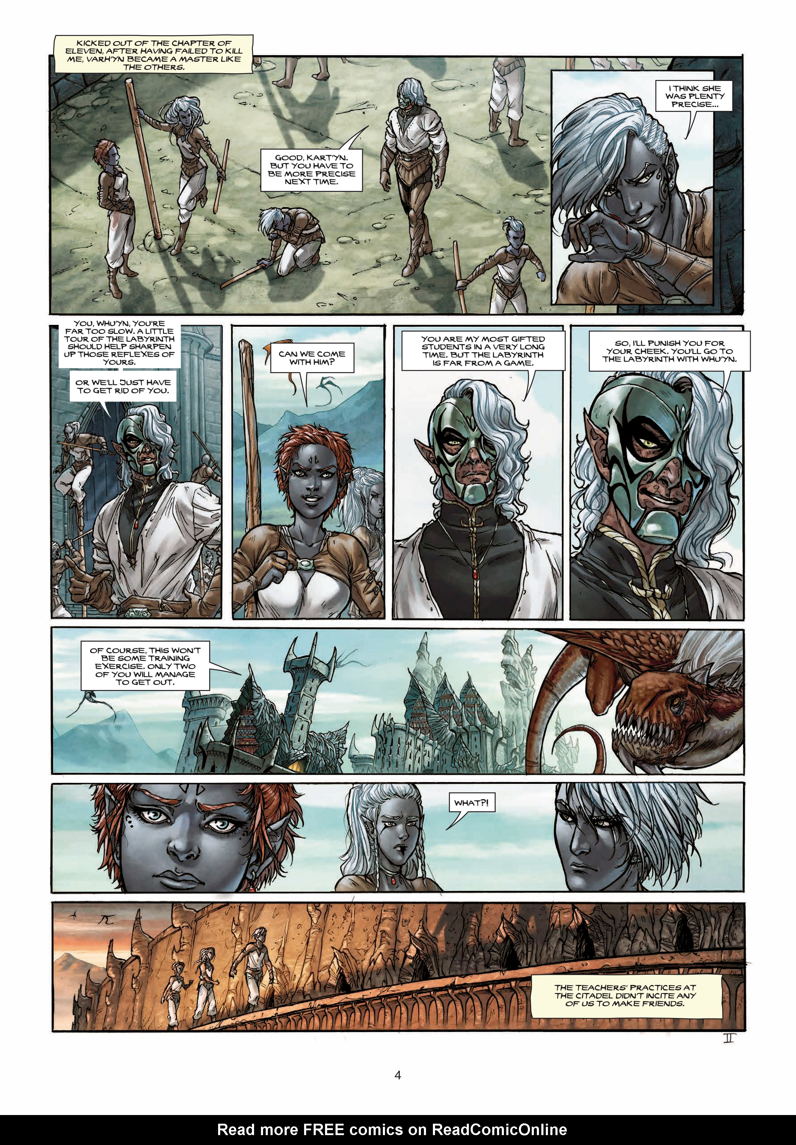 Read online Elves comic -  Issue #25 - 4