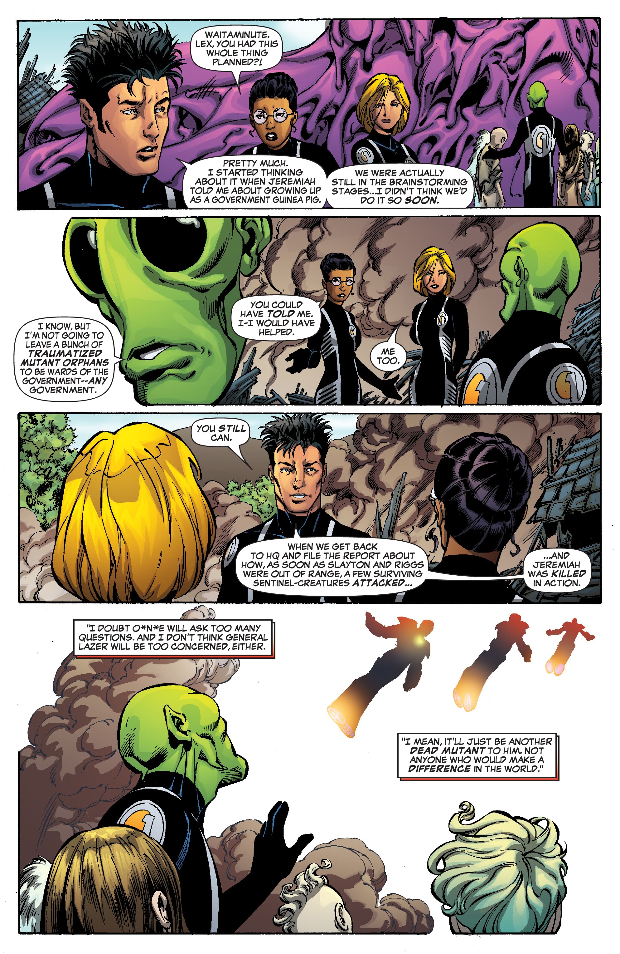 Read online Sentinel Squad O*N*E comic -  Issue # _TPB - 110