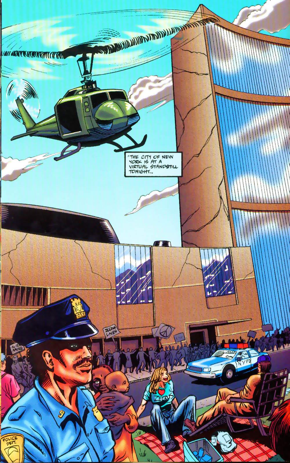 Read online Leonard Nimoy's Primortals (1995) comic -  Issue #9 - 10