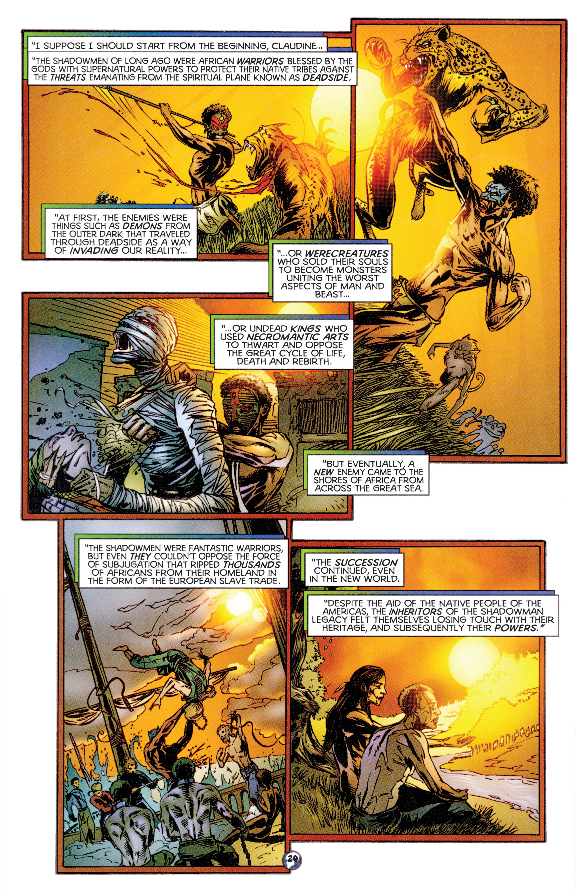Read online Shadowman (1997) comic -  Issue #16 - 16
