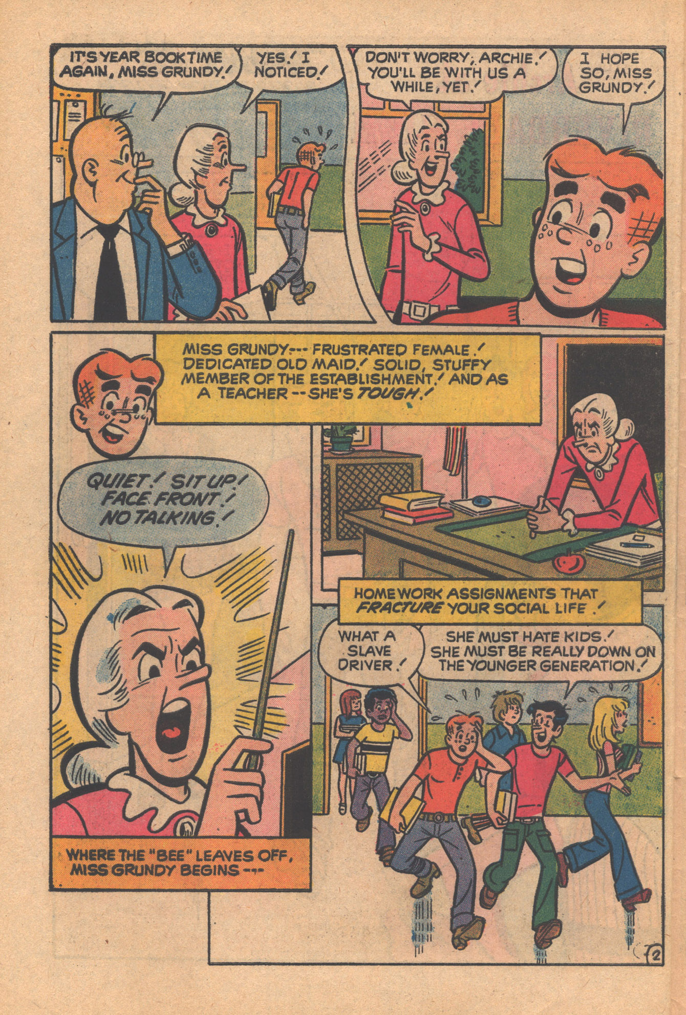 Read online Archie at Riverdale High (1972) comic -  Issue #2 - 31