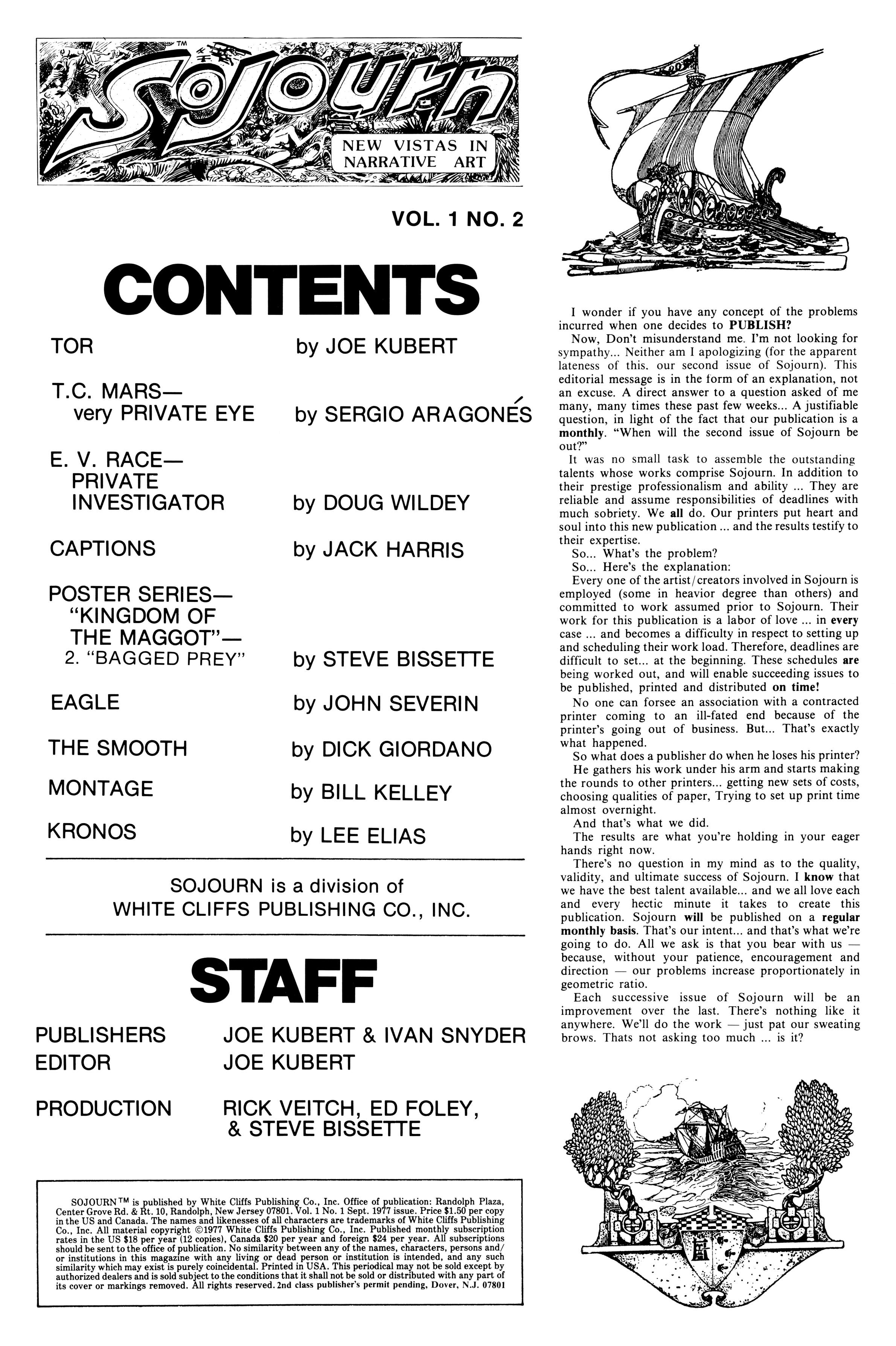 Read online Sojourn (1977) comic -  Issue #2 - 2
