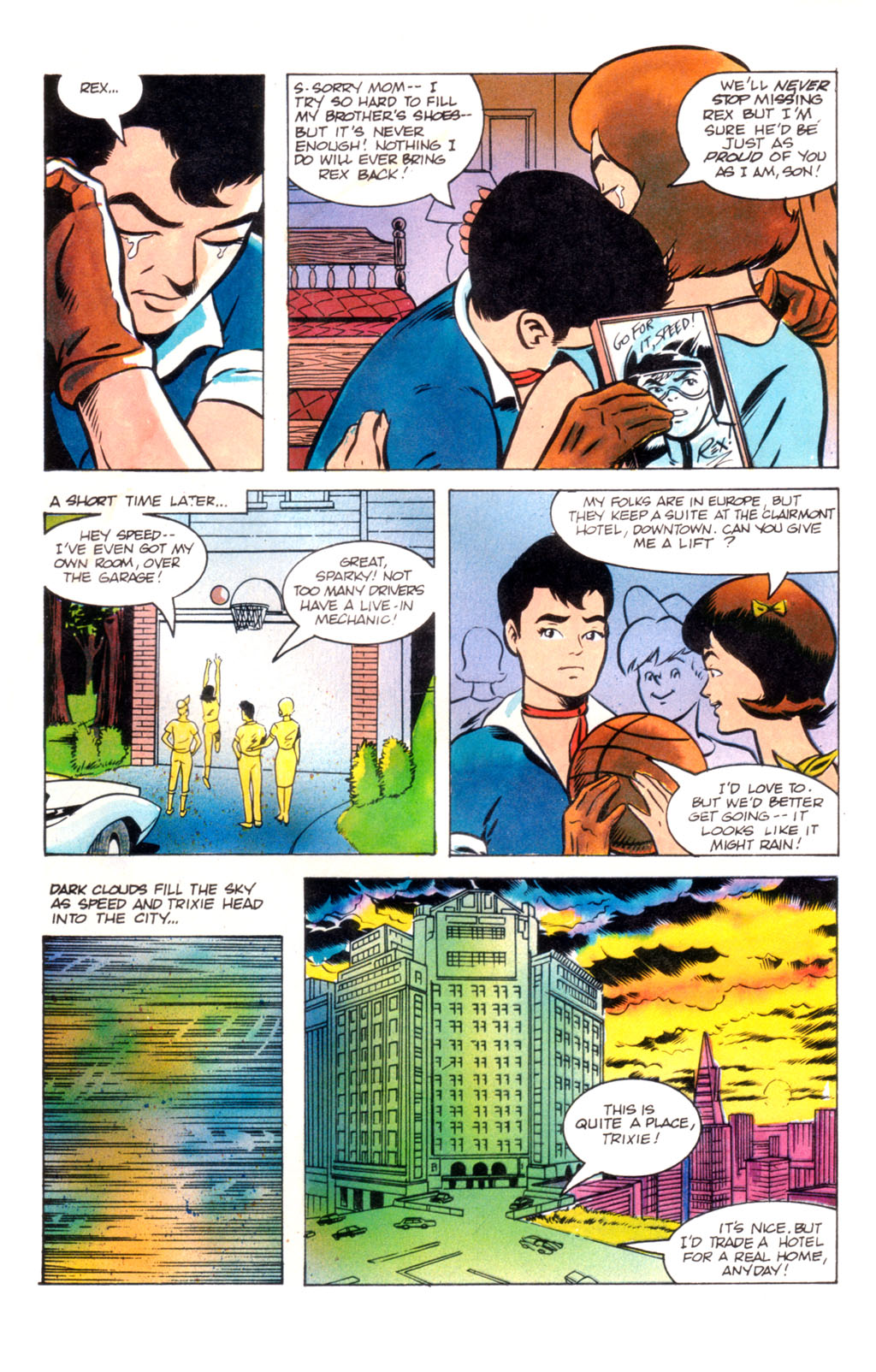 Read online Speed Racer (1987) comic -  Issue #8 - 11