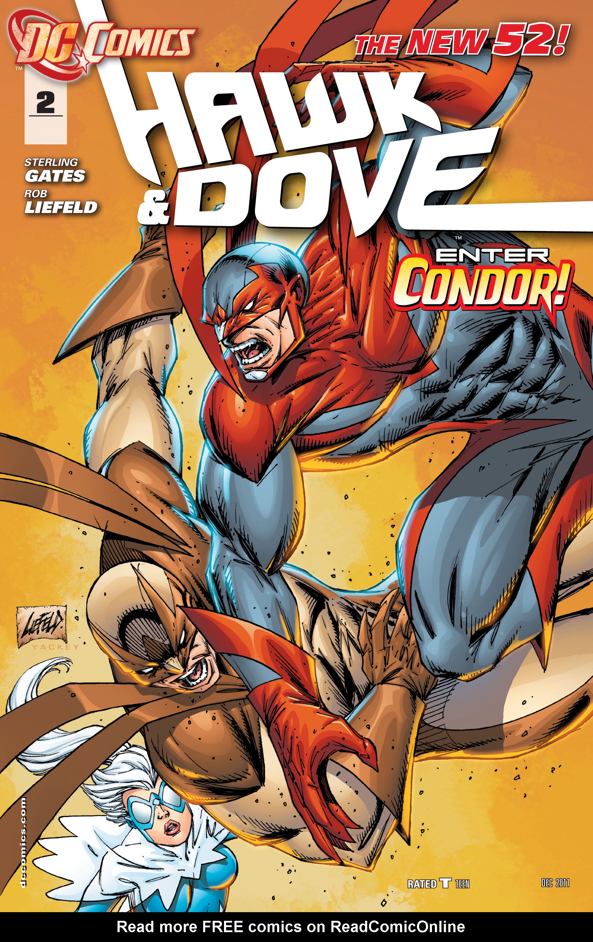 Read online Hawk & Dove comic -  Issue #2 - 1