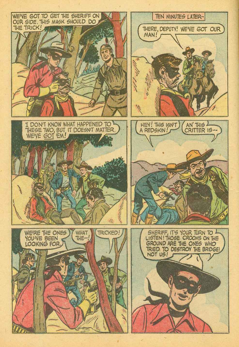 Read online The Lone Ranger (1948) comic -  Issue #21 - 20