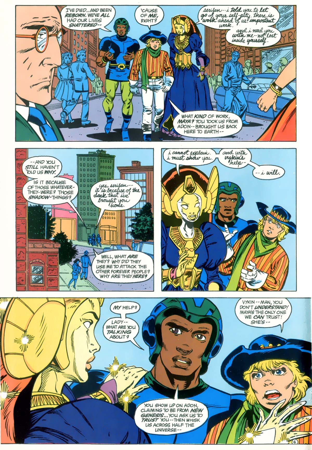 Read online Forever People (1988) comic -  Issue #3 - 6