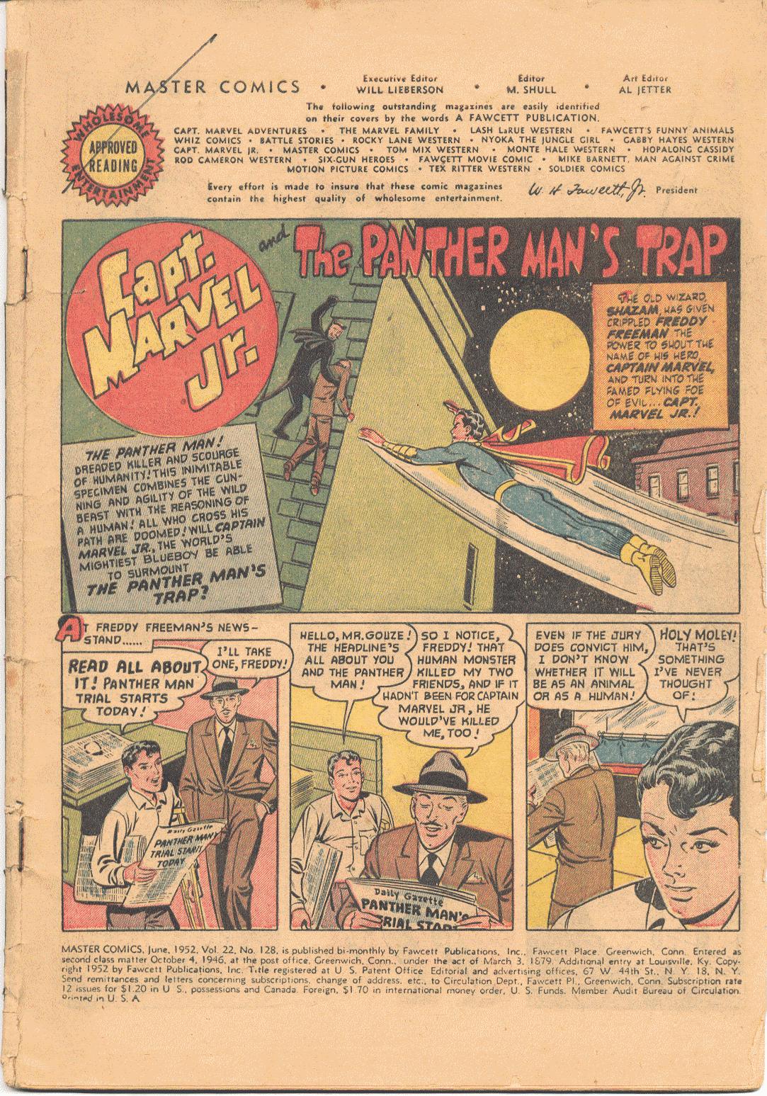 Read online Master Comics comic -  Issue #128 - 2