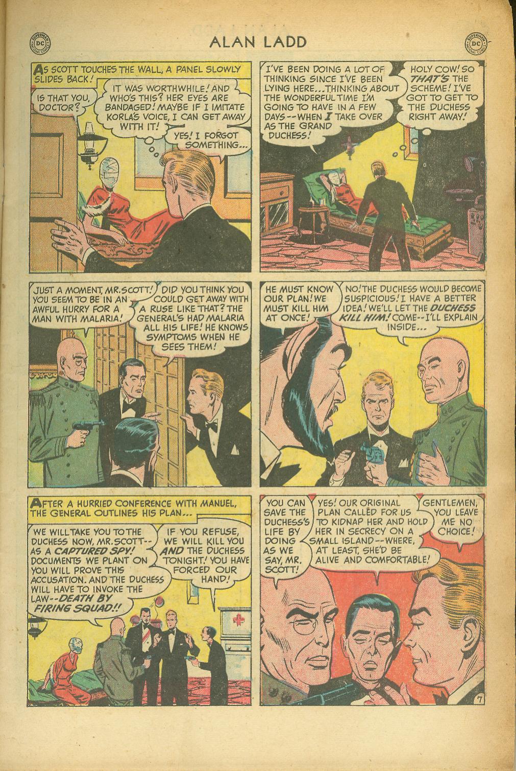 Read online Adventures of Alan Ladd comic -  Issue #8 - 9