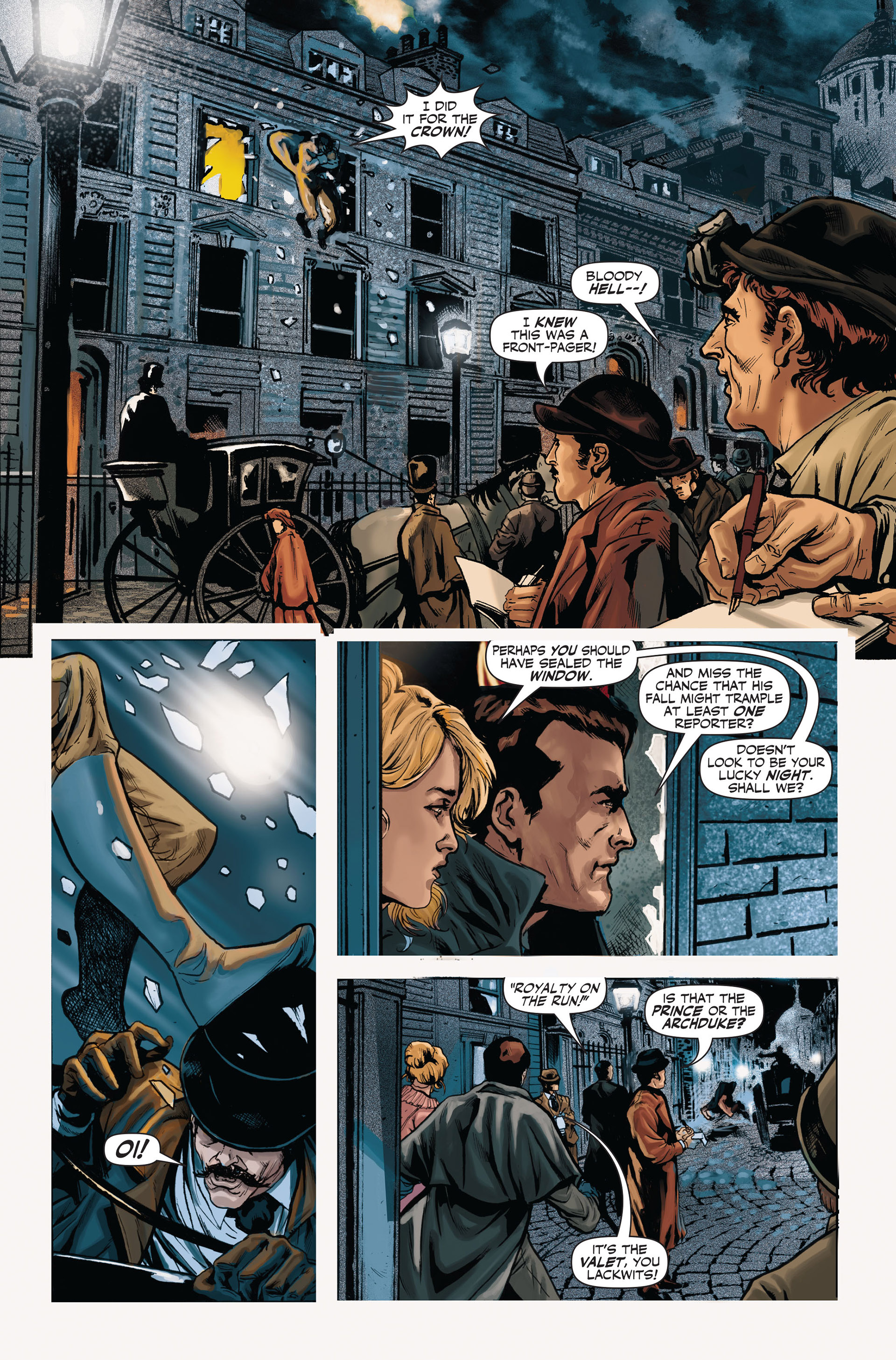 Read online Ruse (2011) comic -  Issue #1 - 6