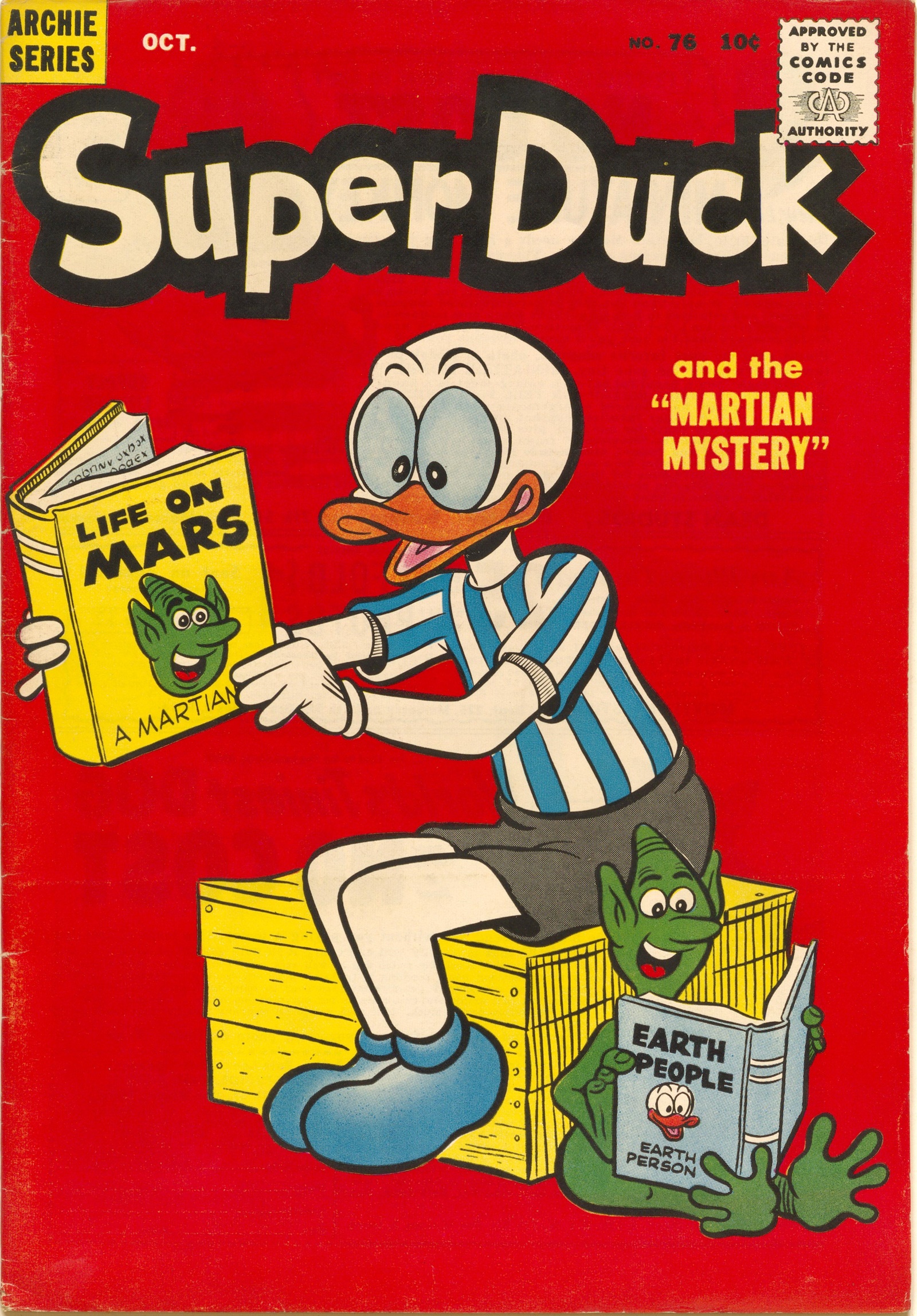 Read online Super Duck Comics comic -  Issue #76 - 1