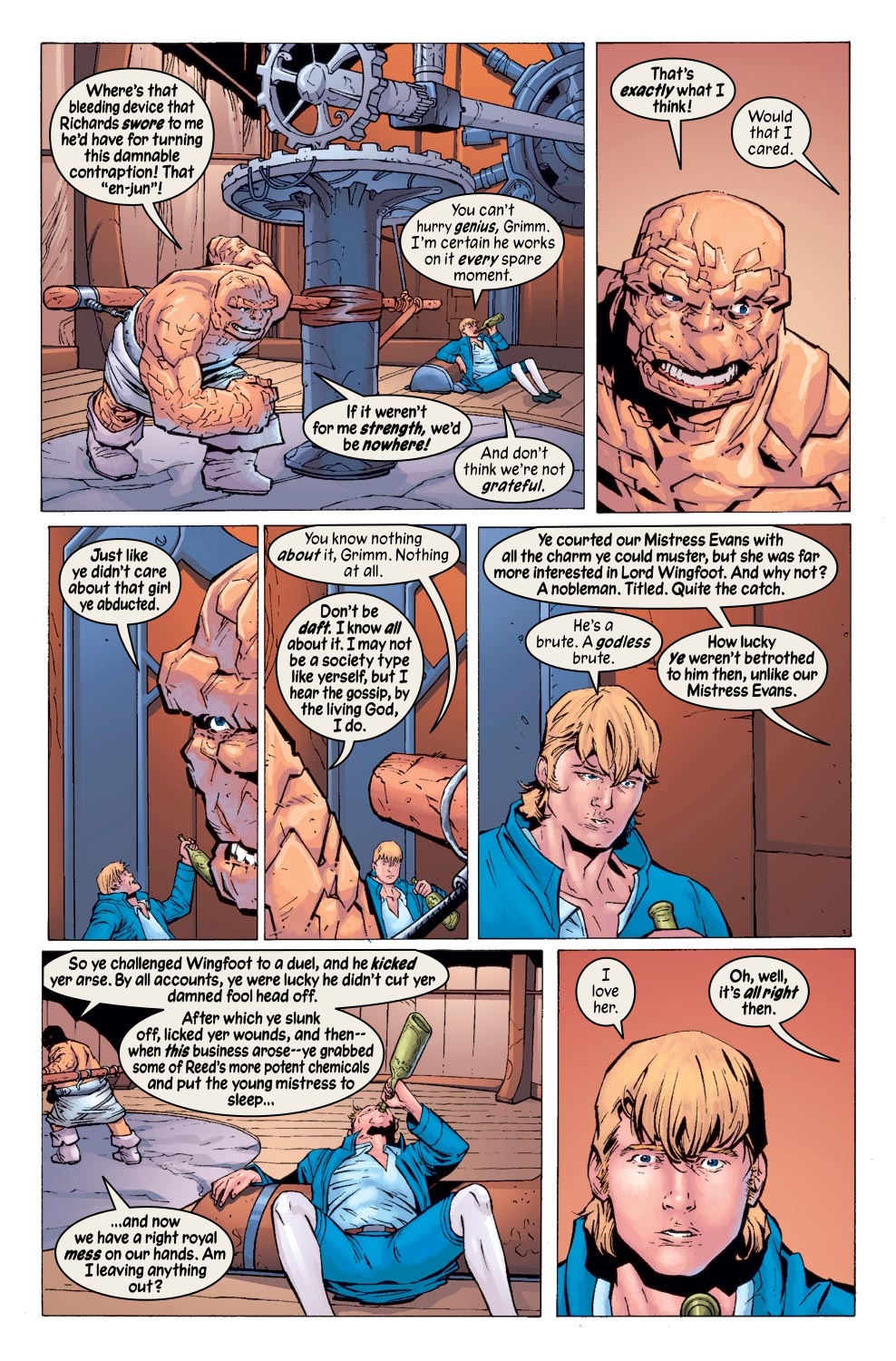 Read online Marvel 1602: Fantastick Four comic -  Issue #2 - 21