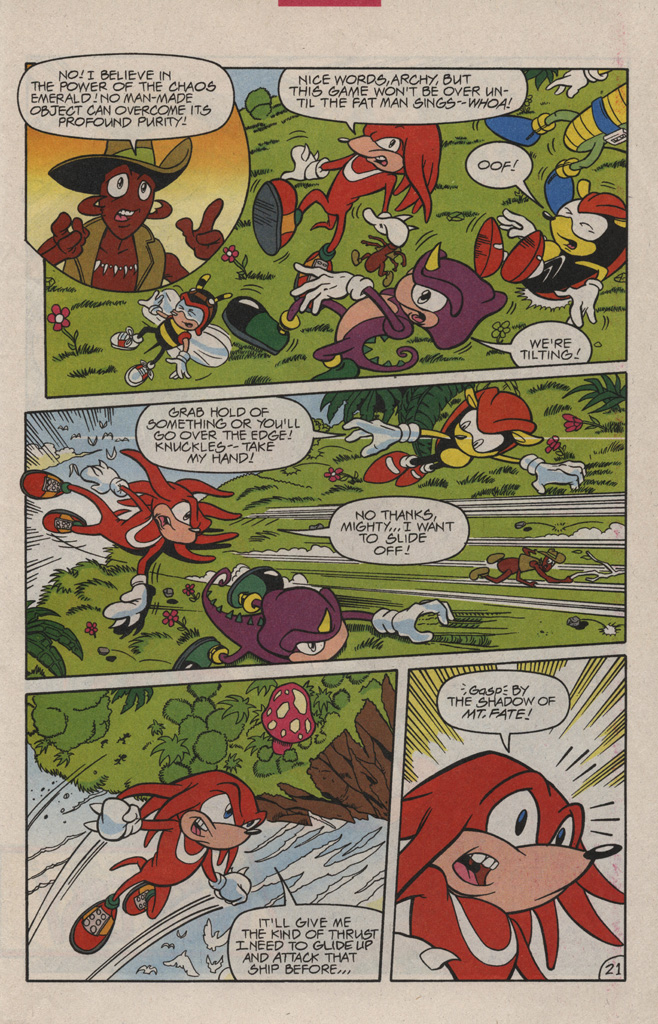 Read online Sonic Quest - The Death Egg Saga comic -  Issue #2 - 29