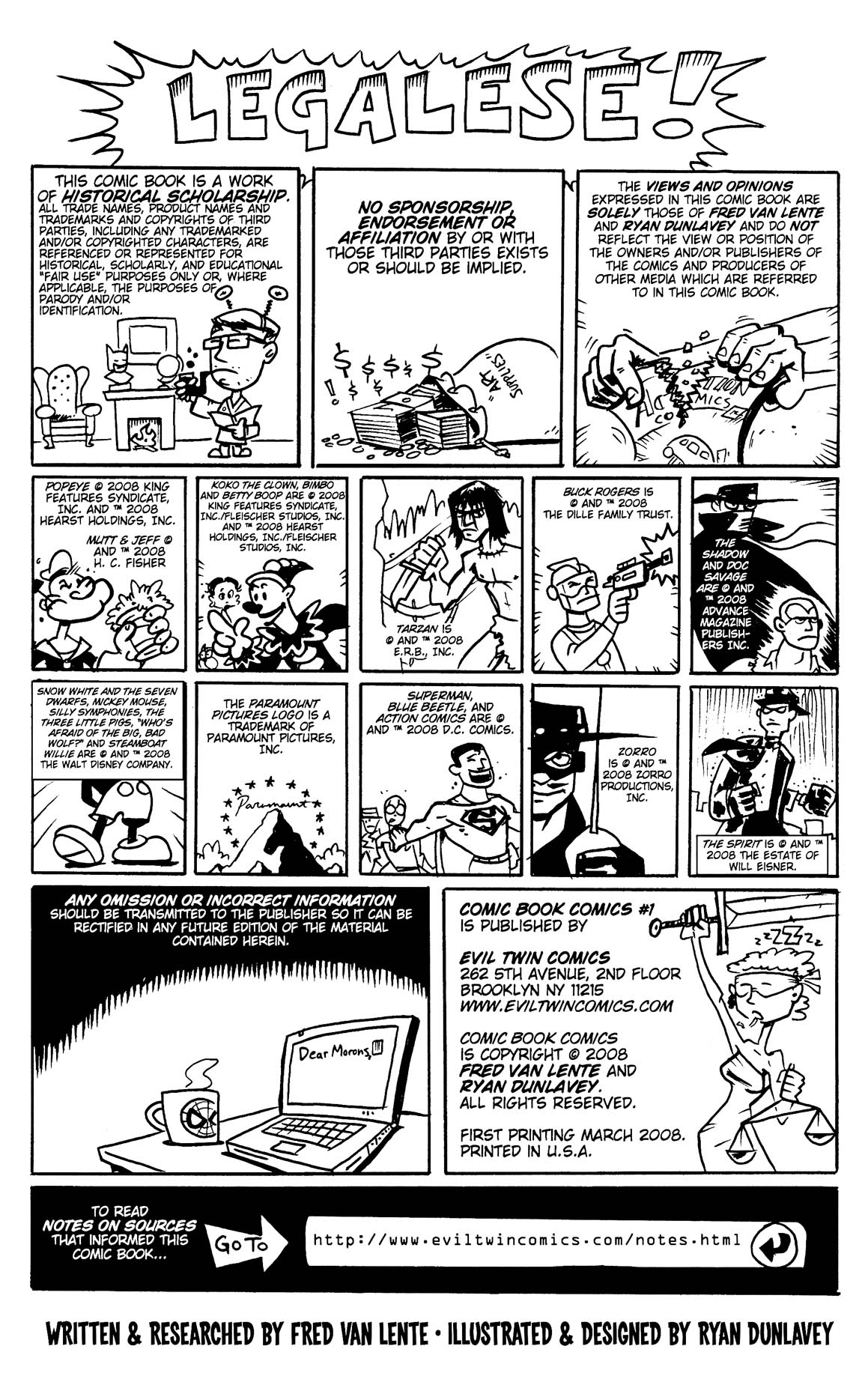 Read online Comic Book Comics comic -  Issue #1 - 2