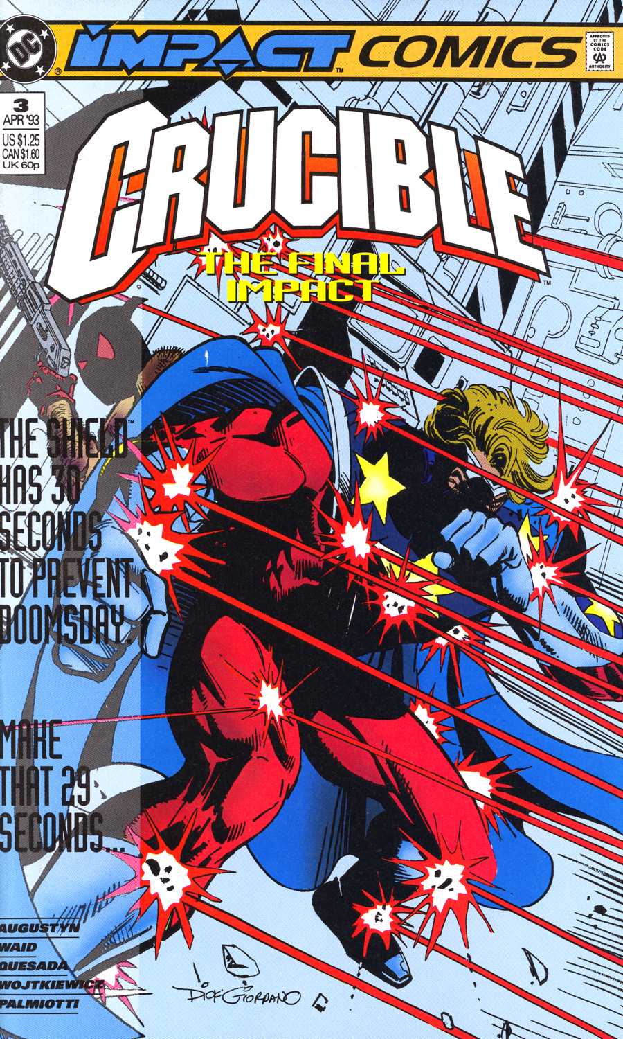 Read online Crucible comic -  Issue #3 - 1